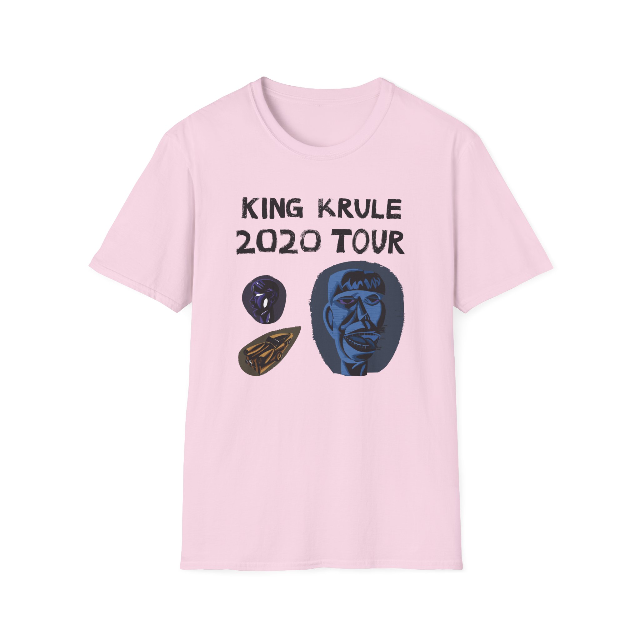 King Krule King Krule Tour Uk Europe Unisex Softstyle T-Shirt