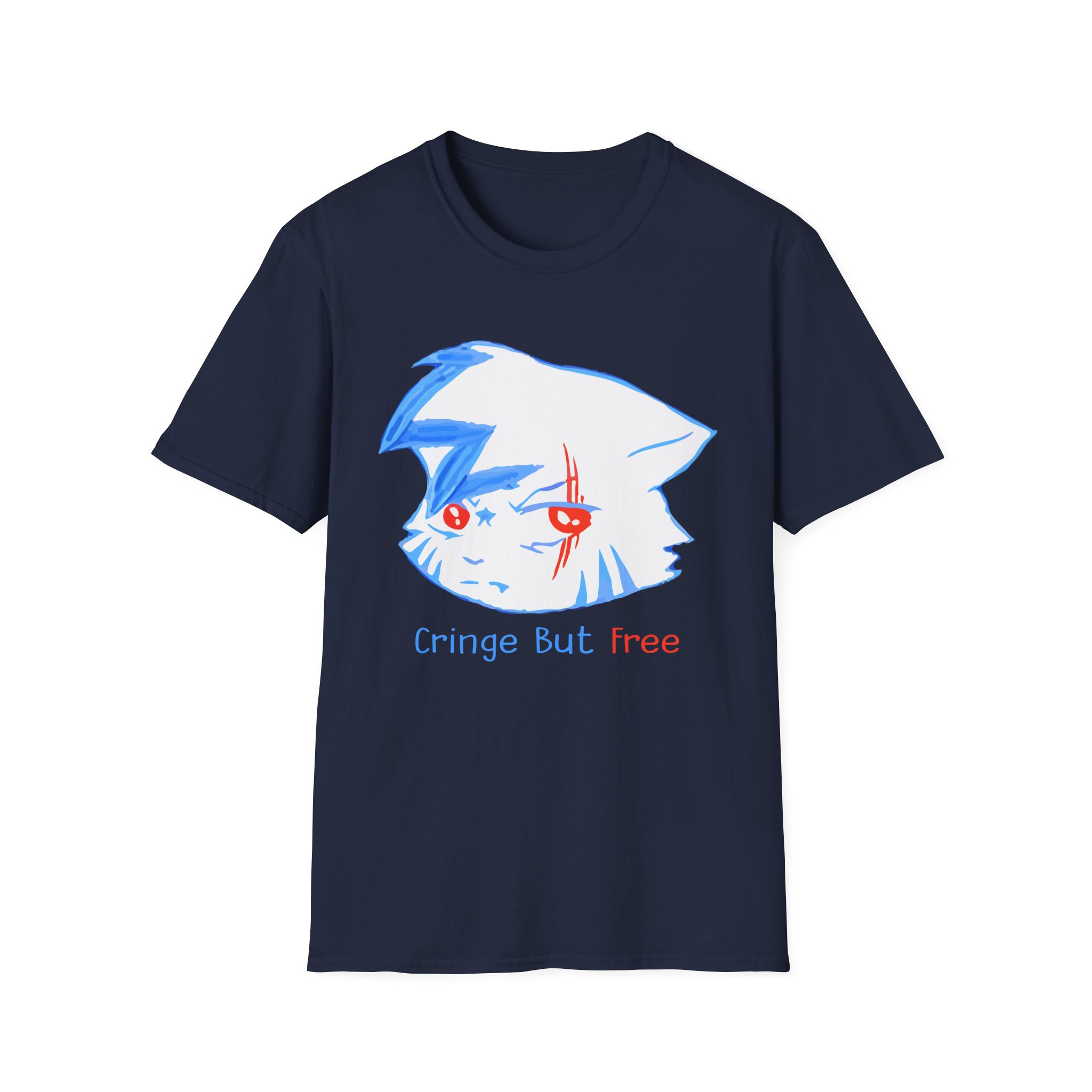 Izzzyzzz Cringe but Free Unisex Softstyle T-Shirt