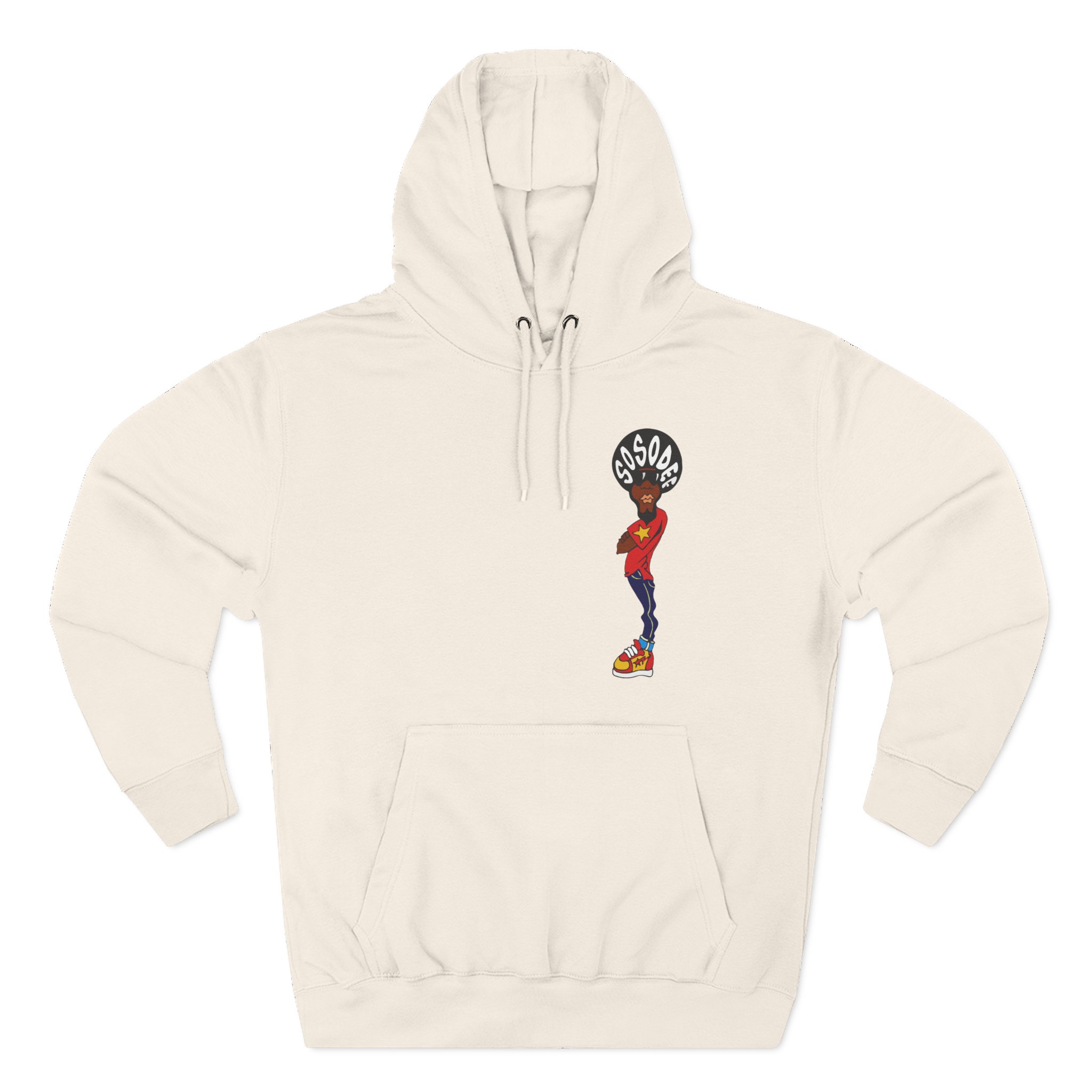 Afroman So So Def Afroman Three-Panel Fleece Hoodie
