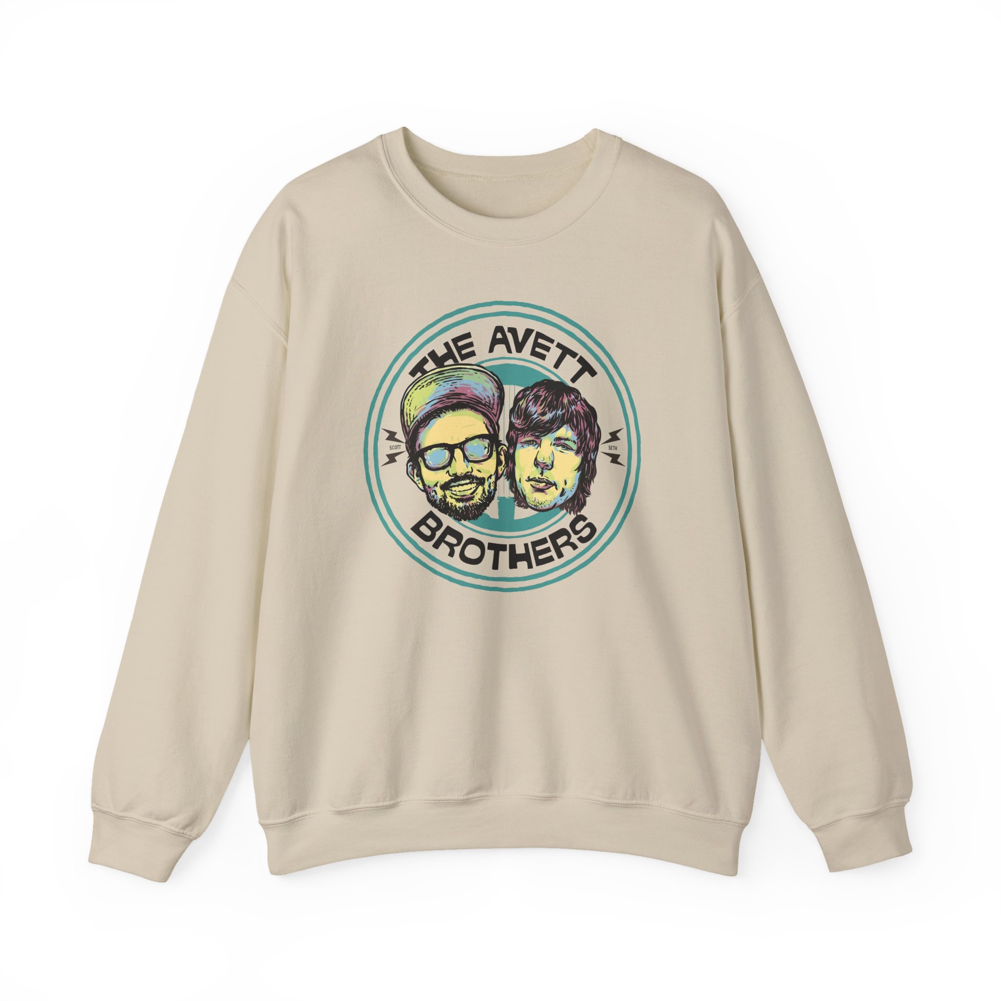 Avett Brothers Kid's Home Tour Unisex Heavy Blendâ„¢ Crewneck Sweatshirt