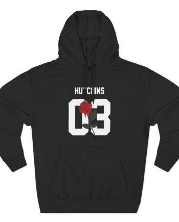 Jeremy Hutchins Three-Panel Fleece Hoodie