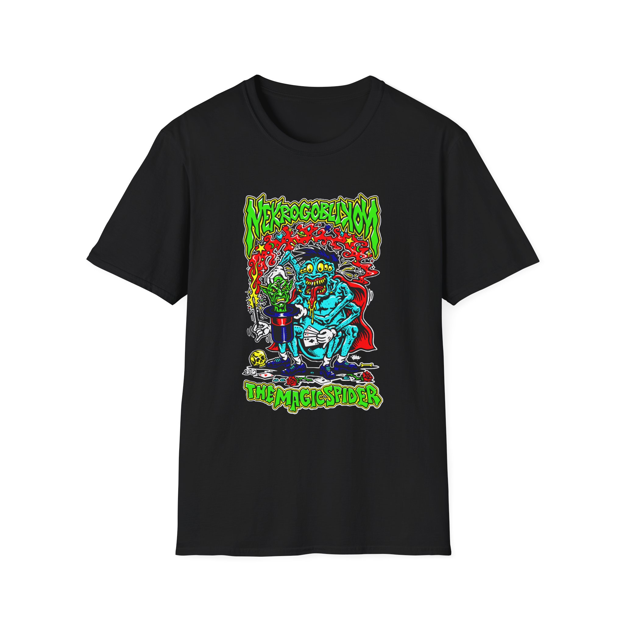 Nekrogoblikon the Magicspider Unisex Softstyle T-Shirt