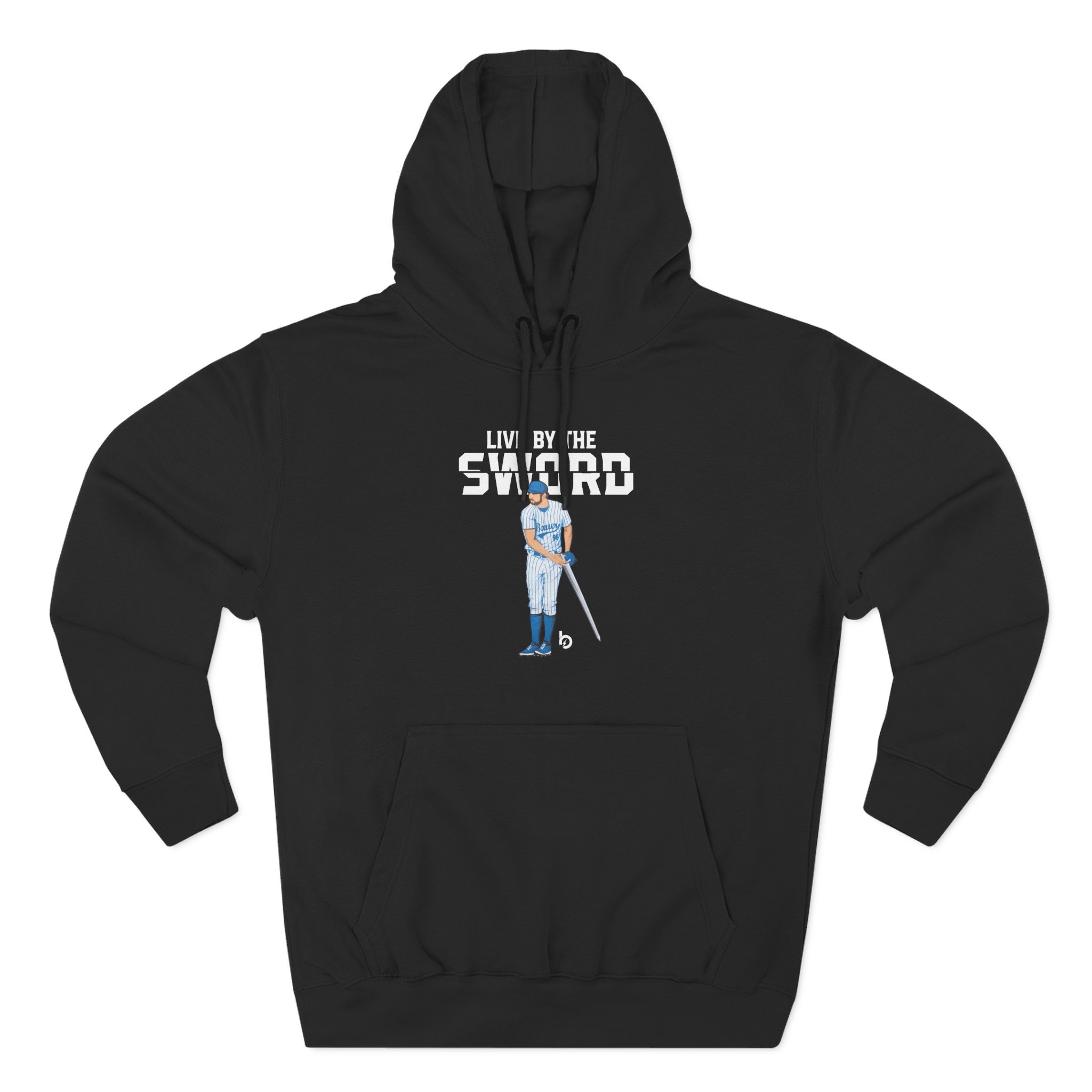 Trevor Bauer Live By The Sword Three-Panel Fleece Hoodie