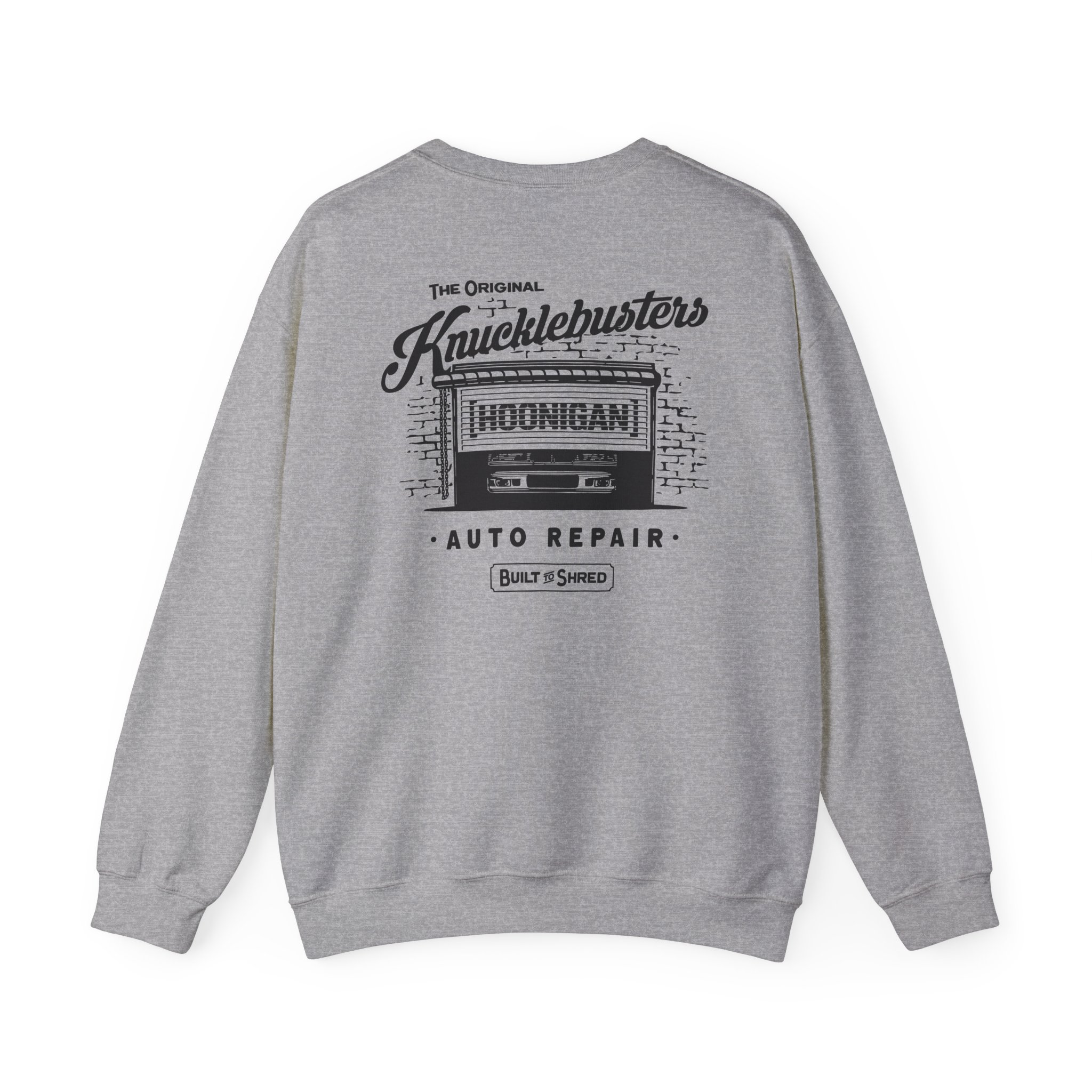 Ken Block Hoonigan Knucklebusters Auto Repair Unisex Heavy Blendâ„¢ Crewneck Sweatshirt