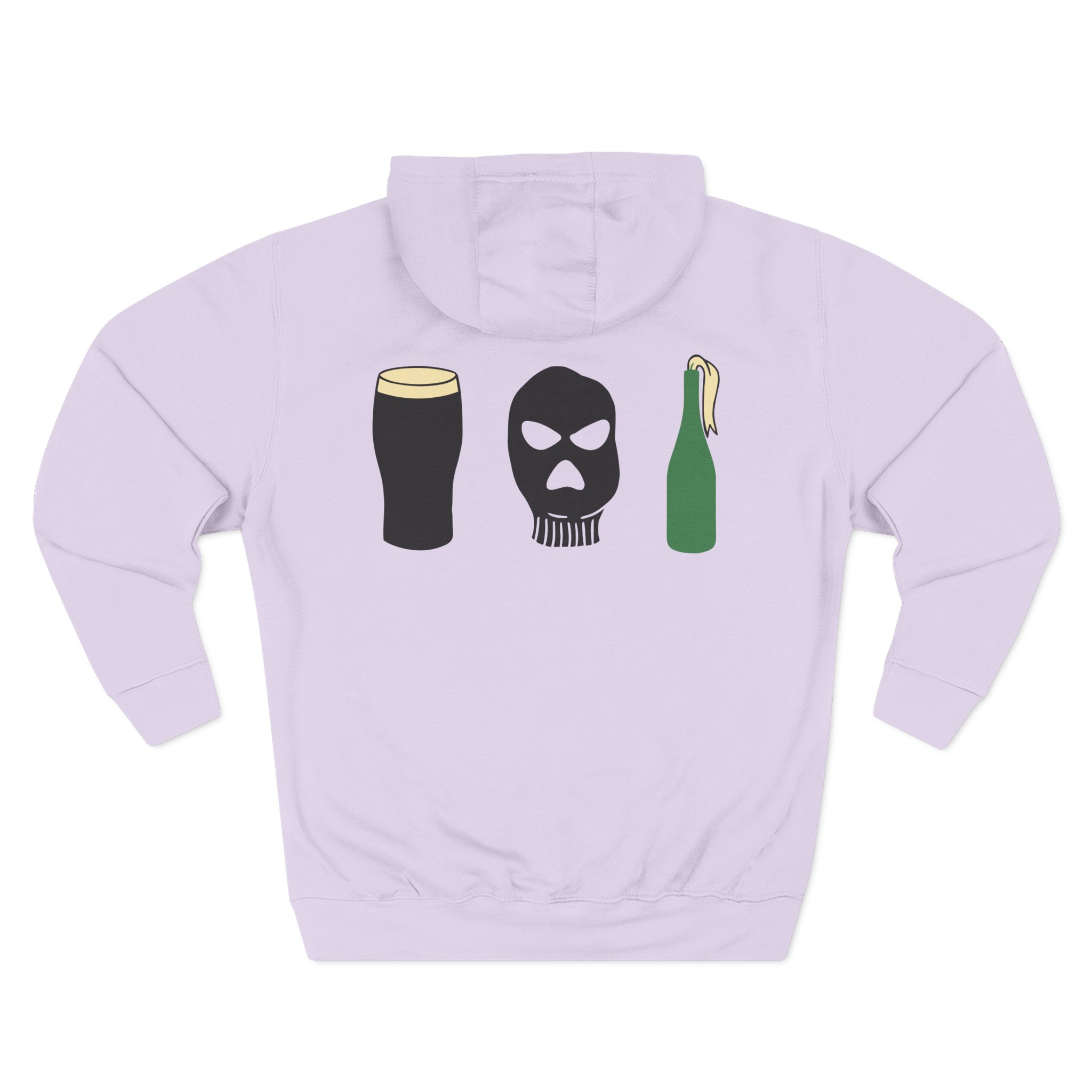 Essentials Three-Panel Fleece Hoodie