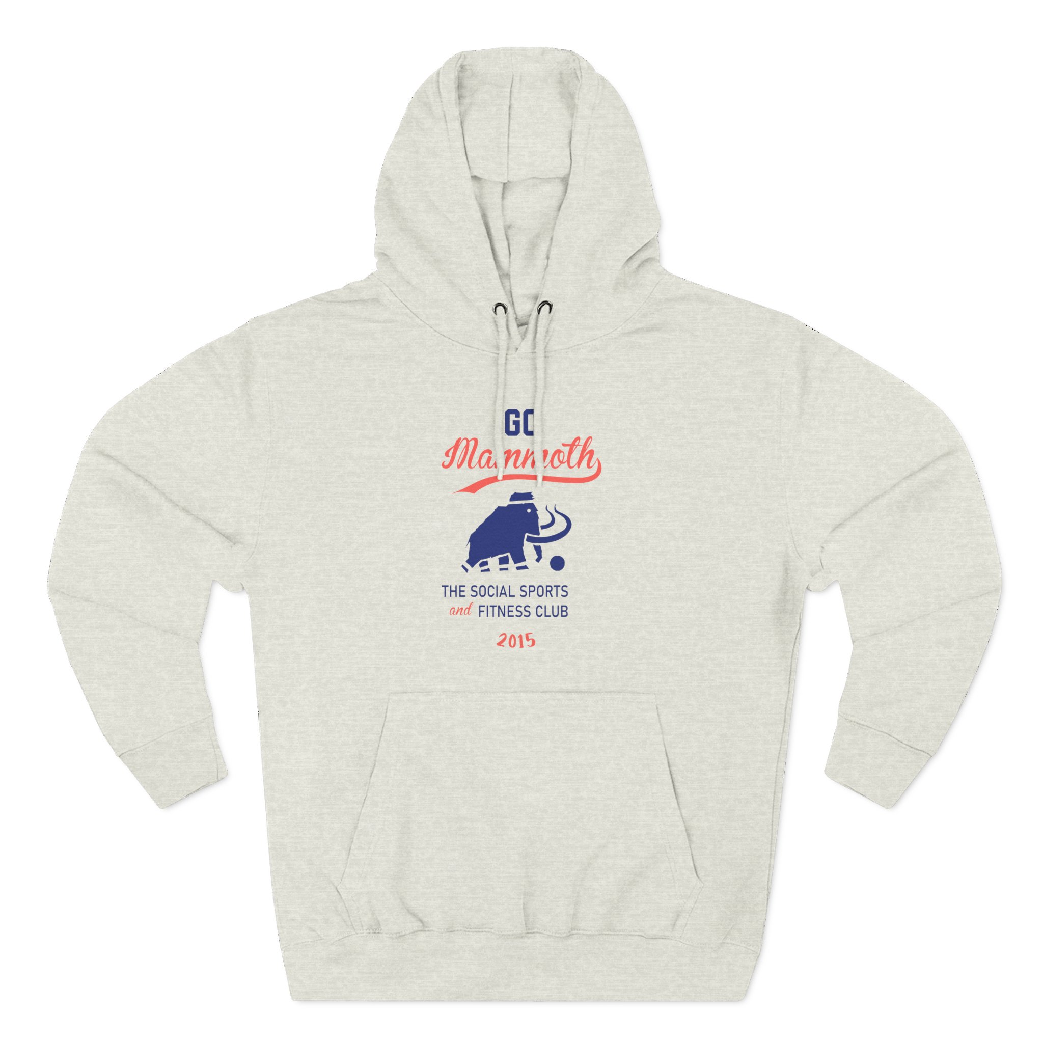 Mammoth Club Three-Panel Fleece Hoodie