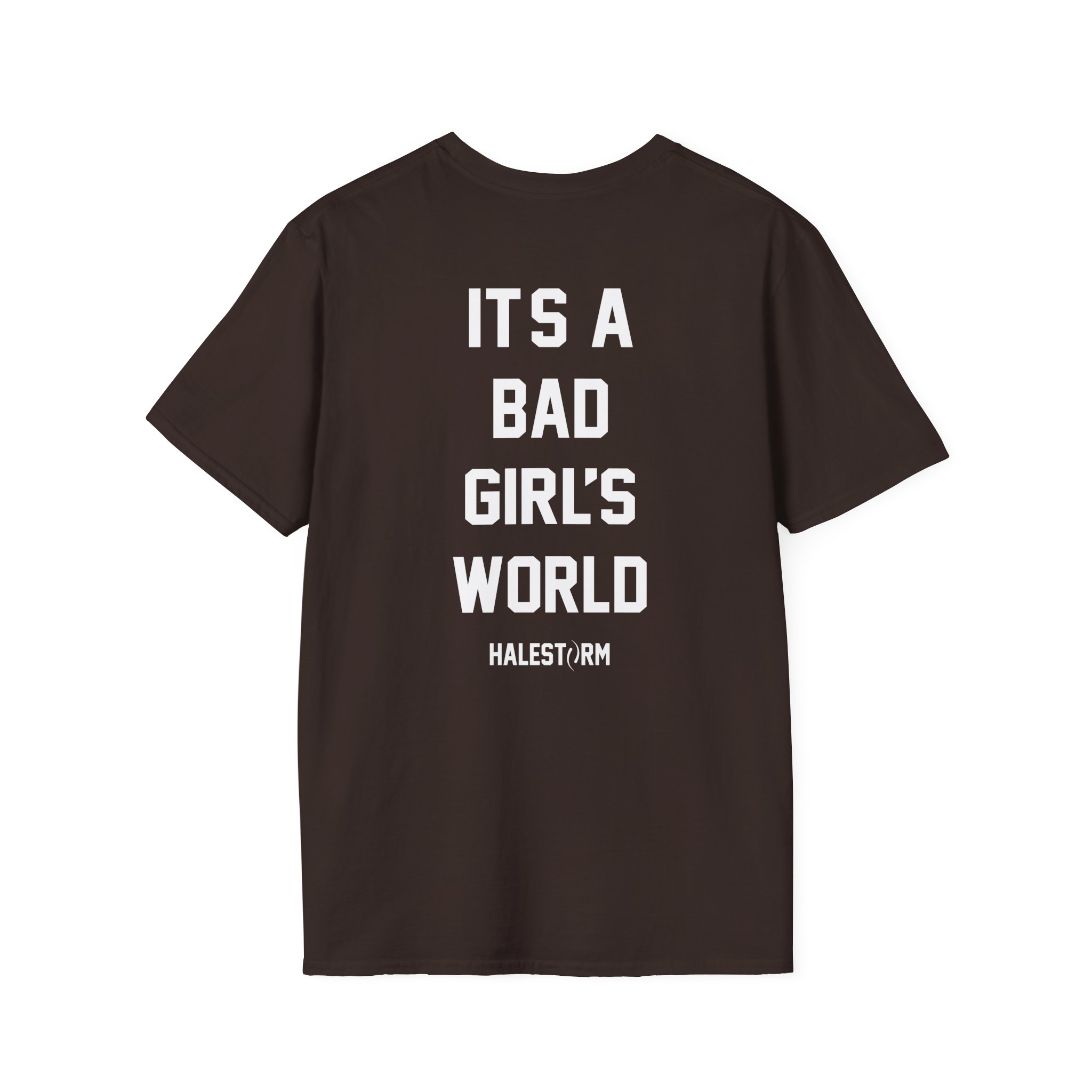 Halestorm It's a Bad Girl's World Unisex Softstyle T-Shirt