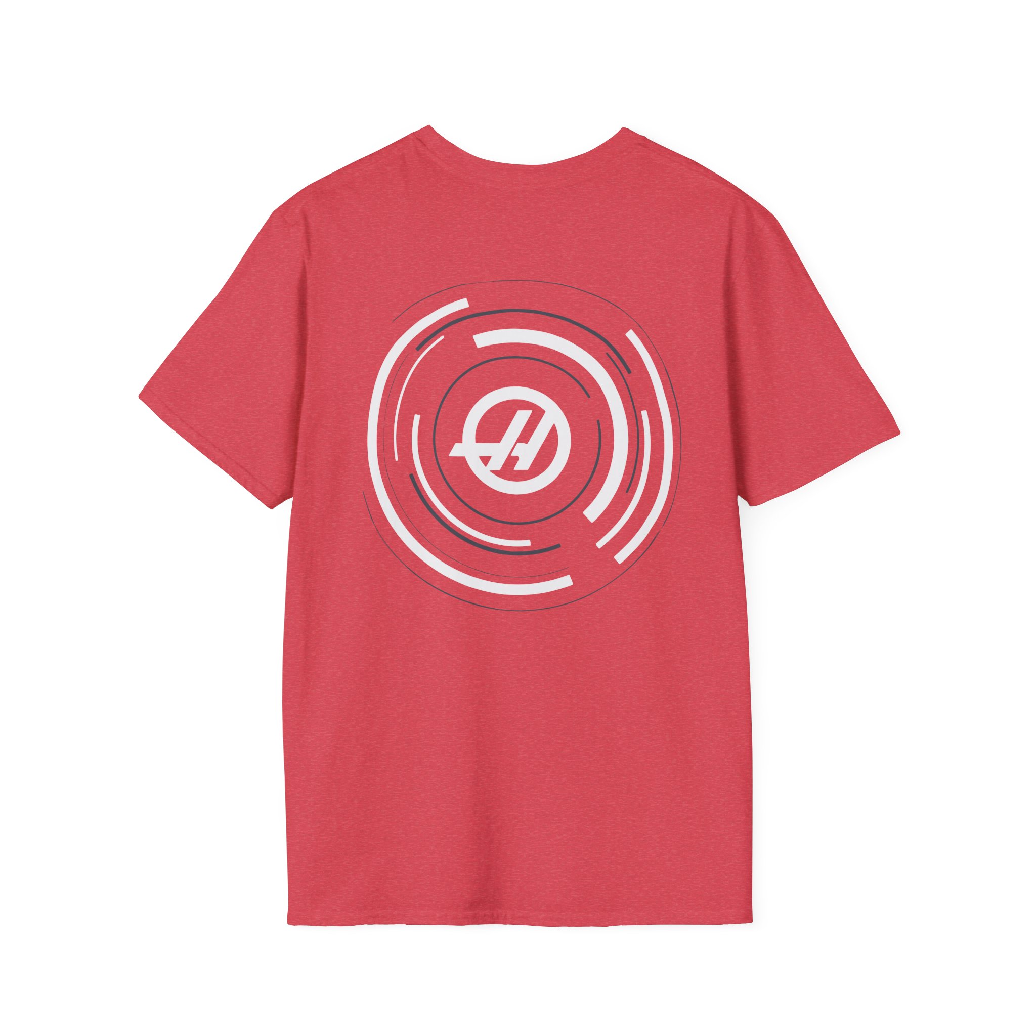 Haas F1 Dynamic Roundel Unisex Softstyle T-Shirt