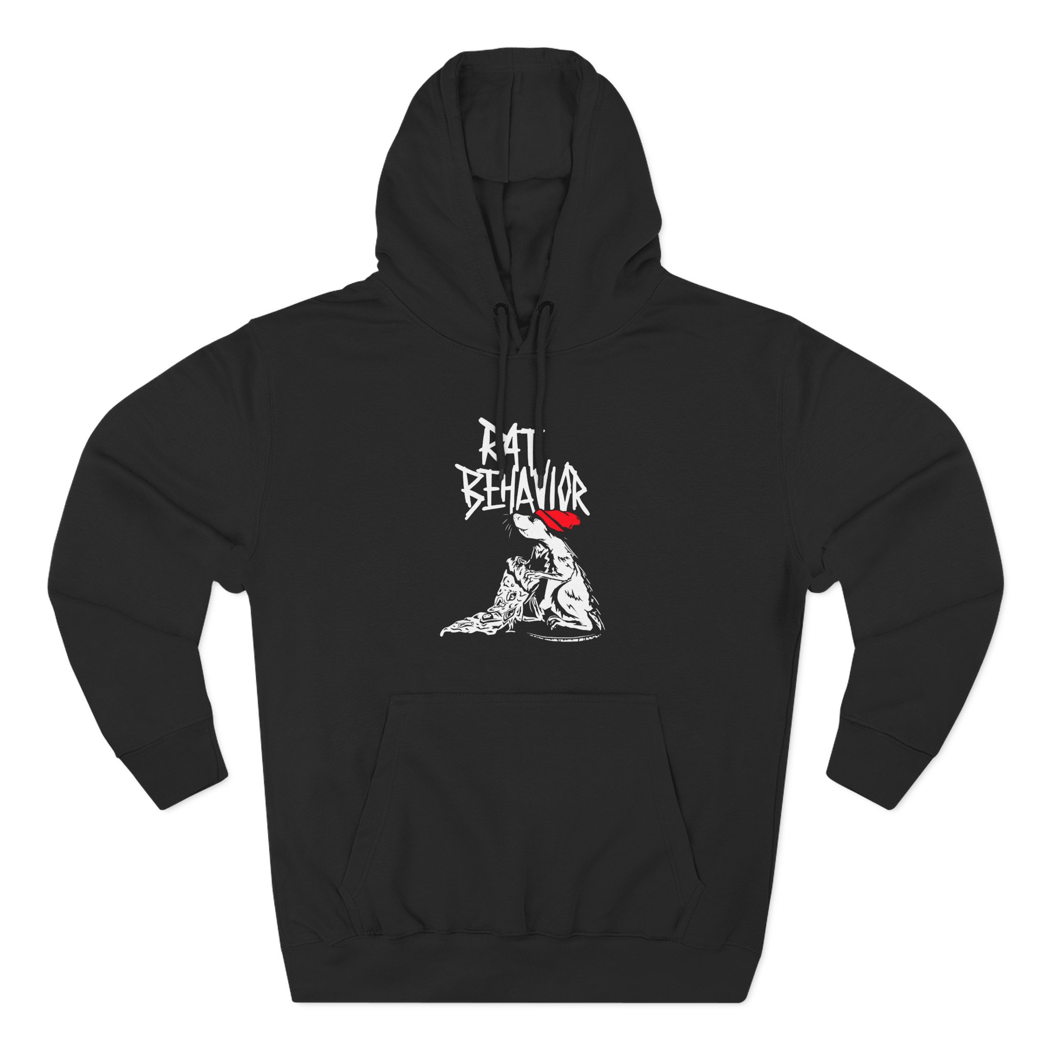 Julien Solomita Rat Behavior Three-Panel Fleece Hoodie