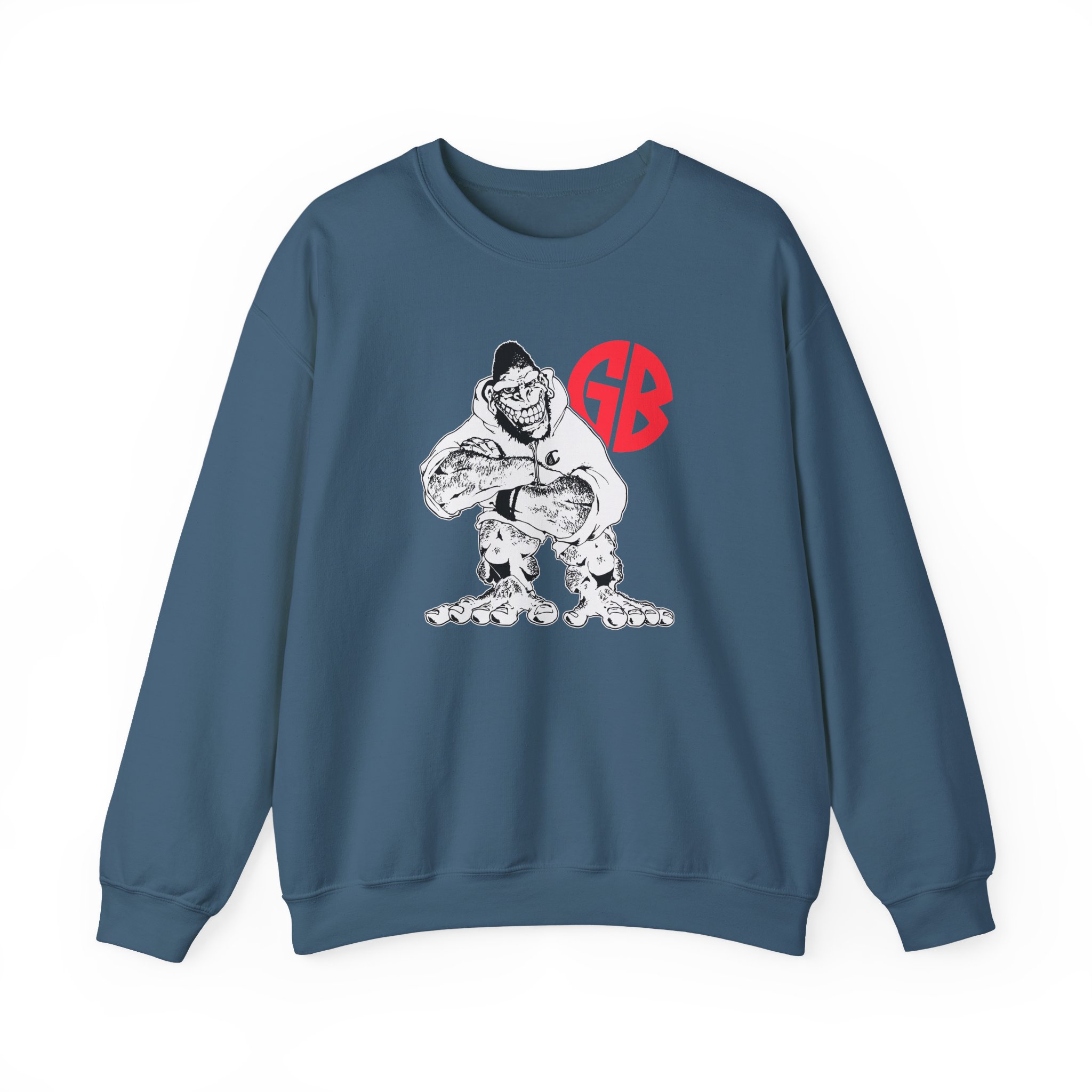Gorilla Biscuits Big Gorilla Unisex Heavy Blendâ„¢ Crewneck Sweatshirt