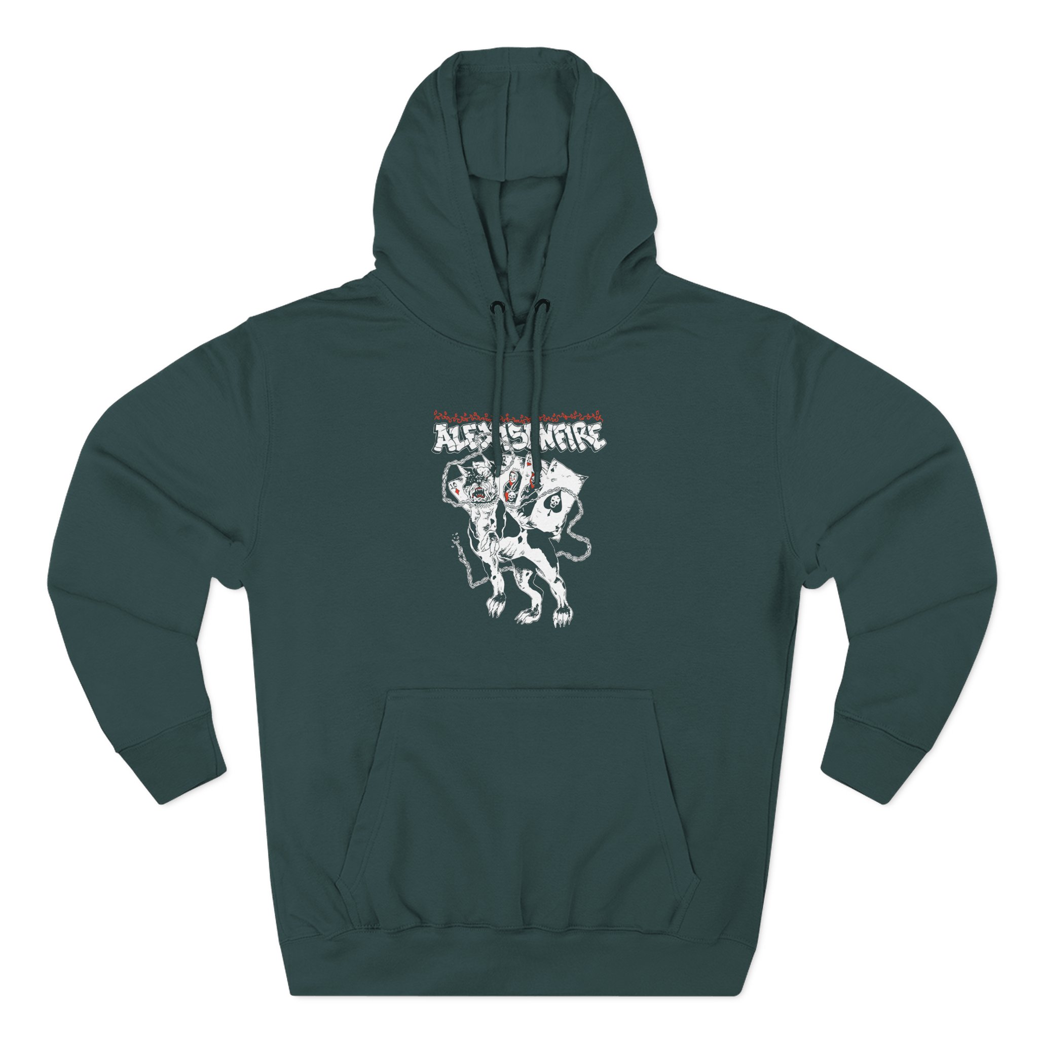 Alexisonfire Dog Chain Three-Panel Fleece Hoodie