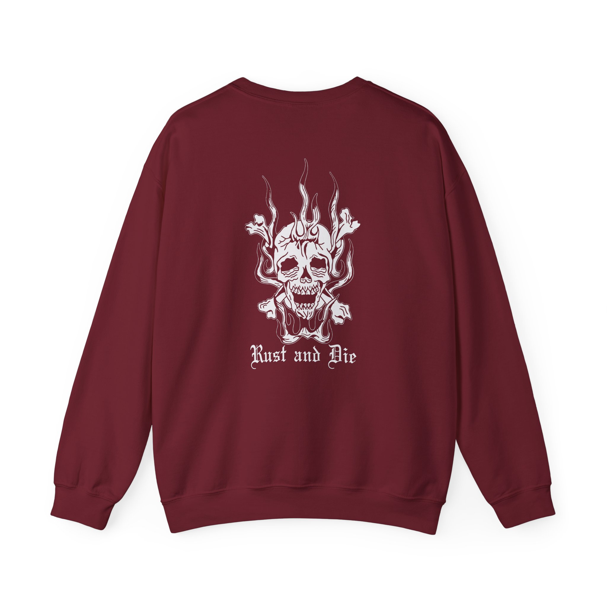 Kublai Khan - Rust and Die Unisex Heavy Blendâ„¢ Crewneck Sweatshirt