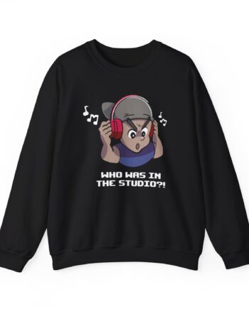 Dashie  Who Was in the Studio Unisex Heavy Blend™ Crewneck Sweatshirt