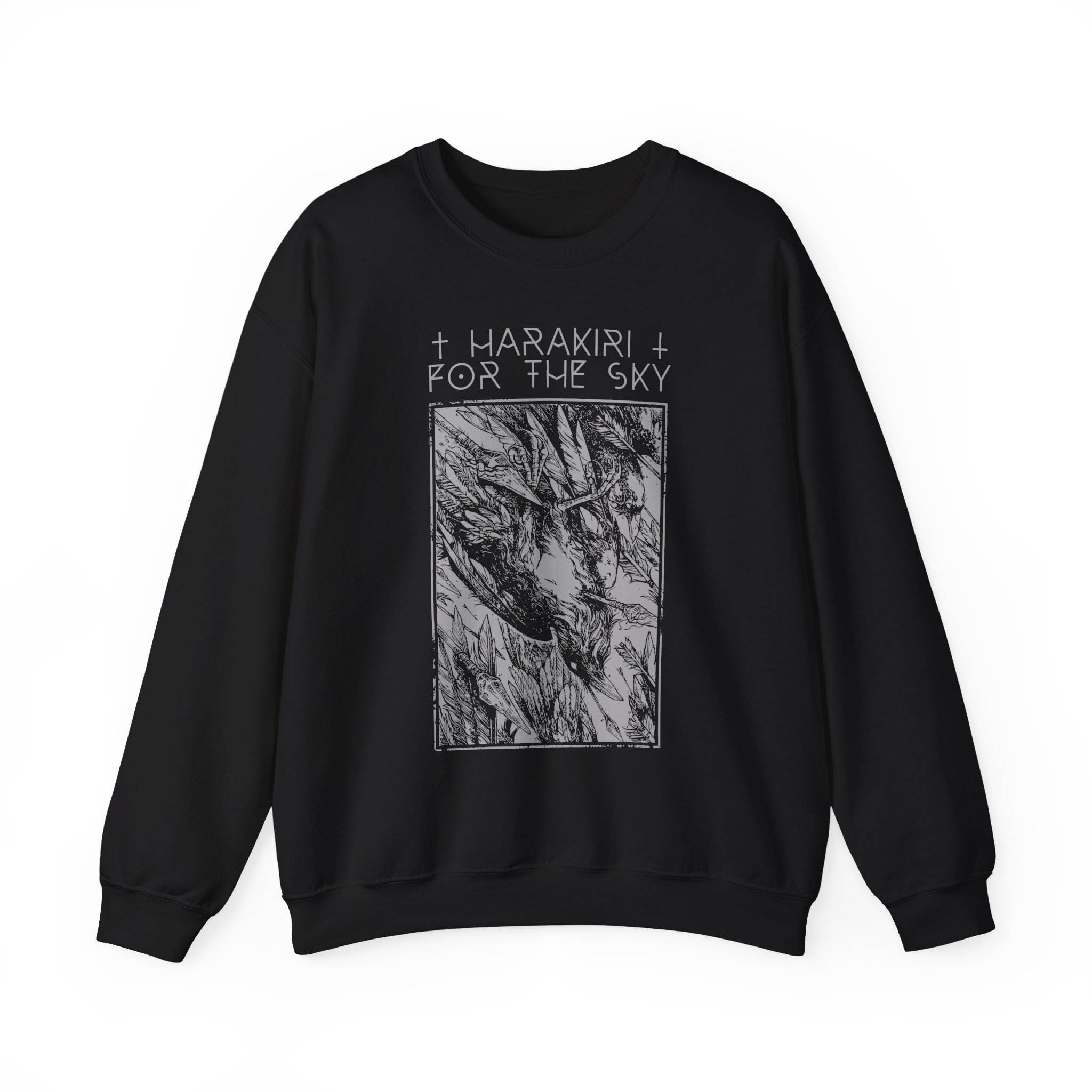 Harakiri For The Sky Feather Unisex Heavy Blendâ„¢ Crewneck Sweatshirt