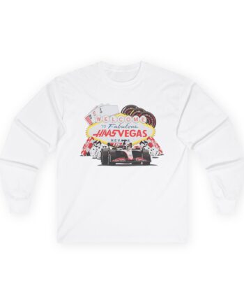 Haas F1 Las Vegas Gp Unisex Ultra Cotton Long Sleeve Tee