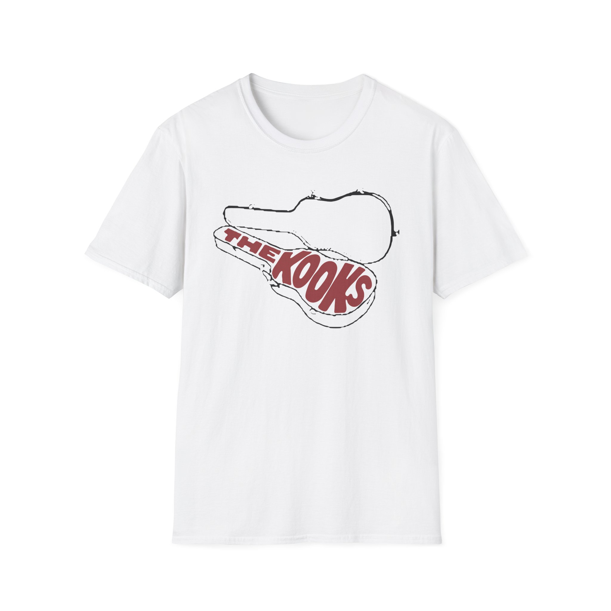 The Kooks Guitar Case Unisex Softstyle T-Shirt
