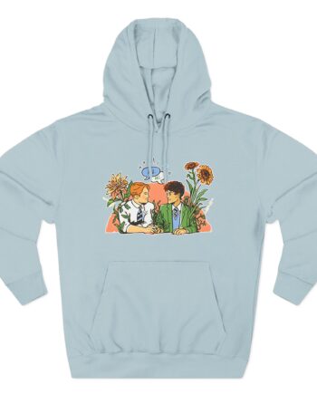 Heartstopper Nick & Charlie Three-Panel Fleece Hoodie