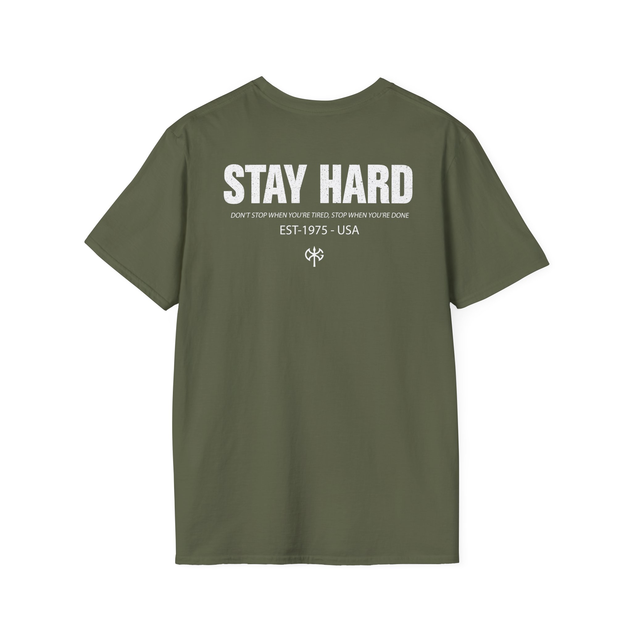 David Goggins Stay Hard Unisex Softstyle T-Shirt