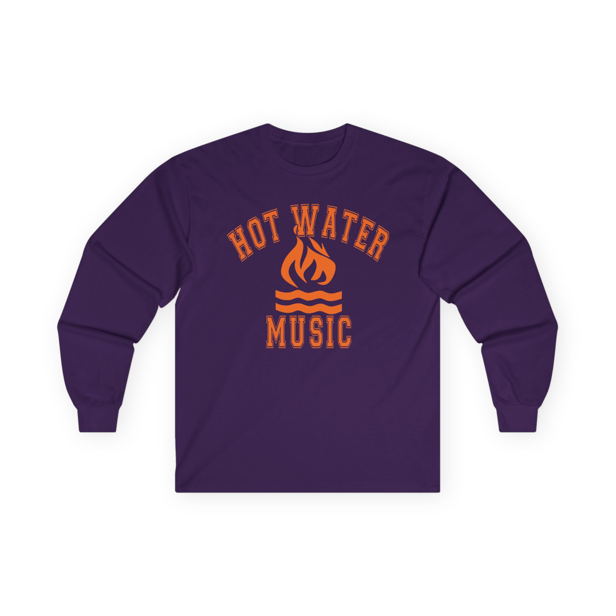 Hot Water Music College Flame Unisex Ultra Cotton Long Sleeve Tee