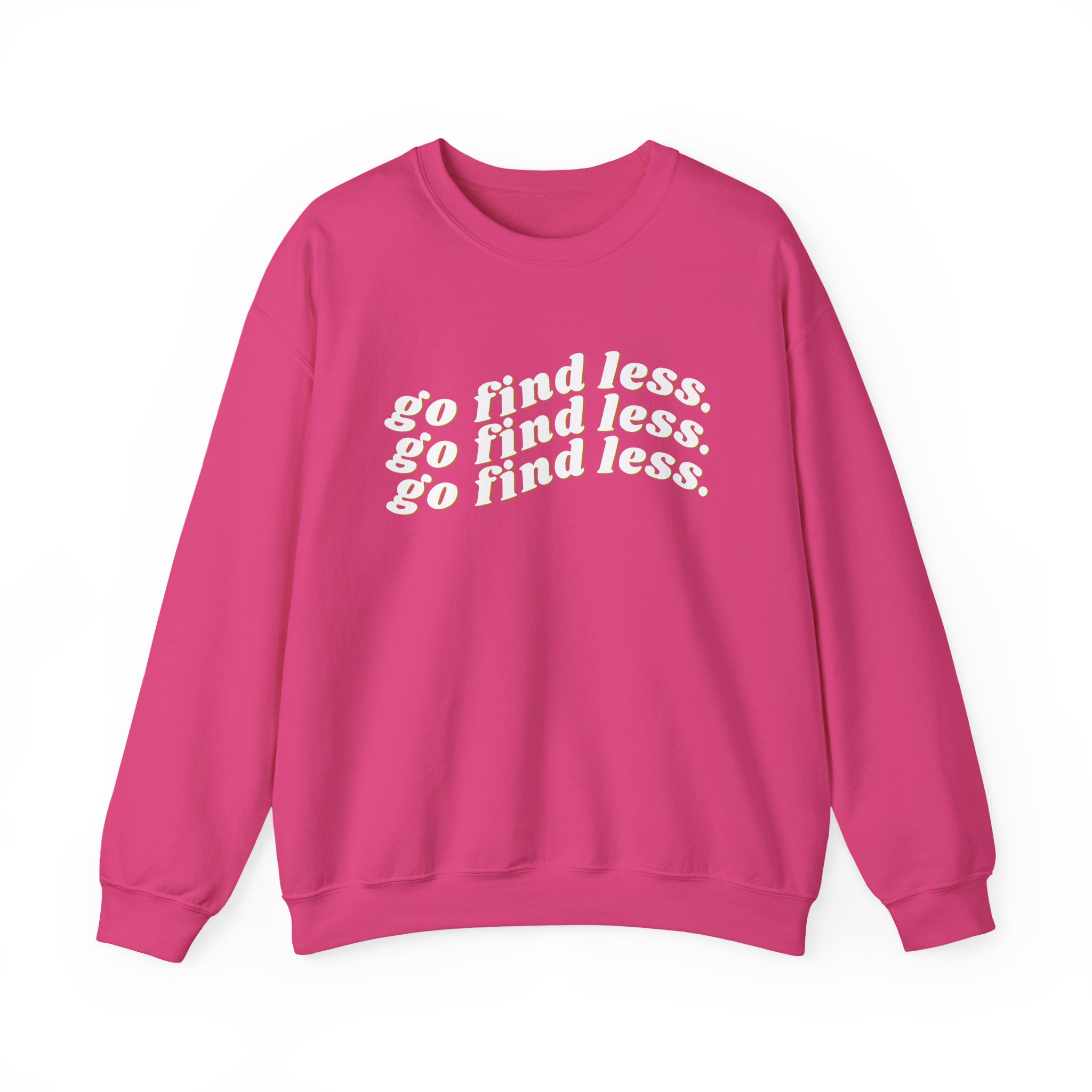 Elyse Myers Go Find Less Unisex Heavy Blendâ„¢ Crewneck Sweatshirt