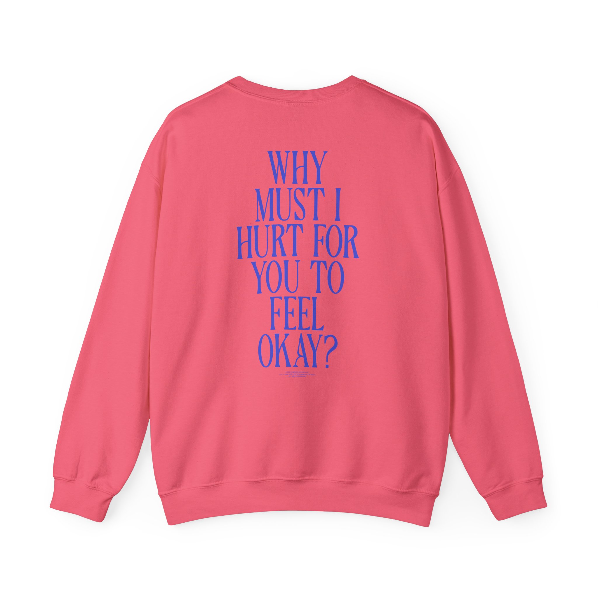 Joshua Bassett Why Must I Hurt Unisex Heavy Blendâ„¢ Crewneck Sweatshirt