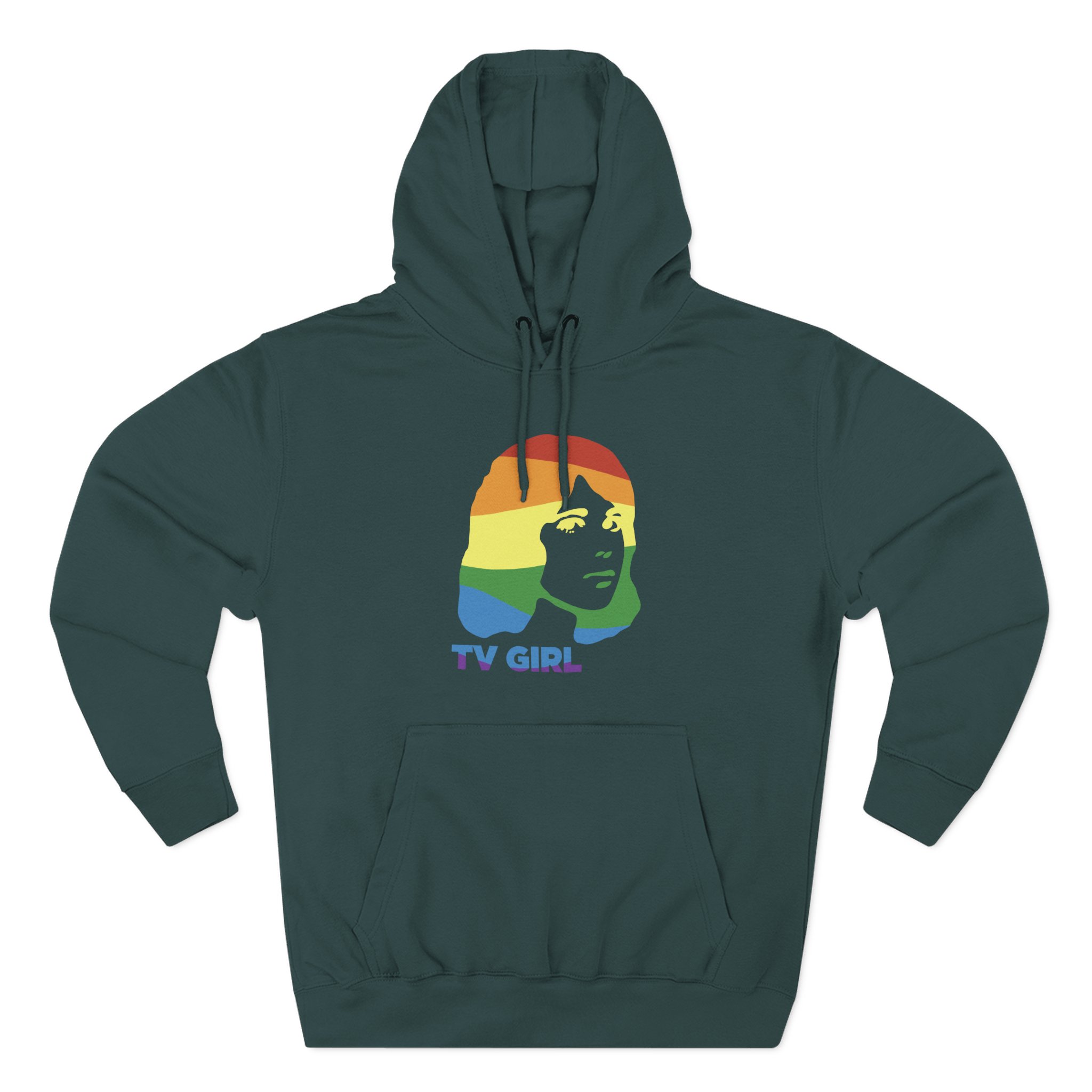 Tv Girl Three-Panel Fleece Hoodie