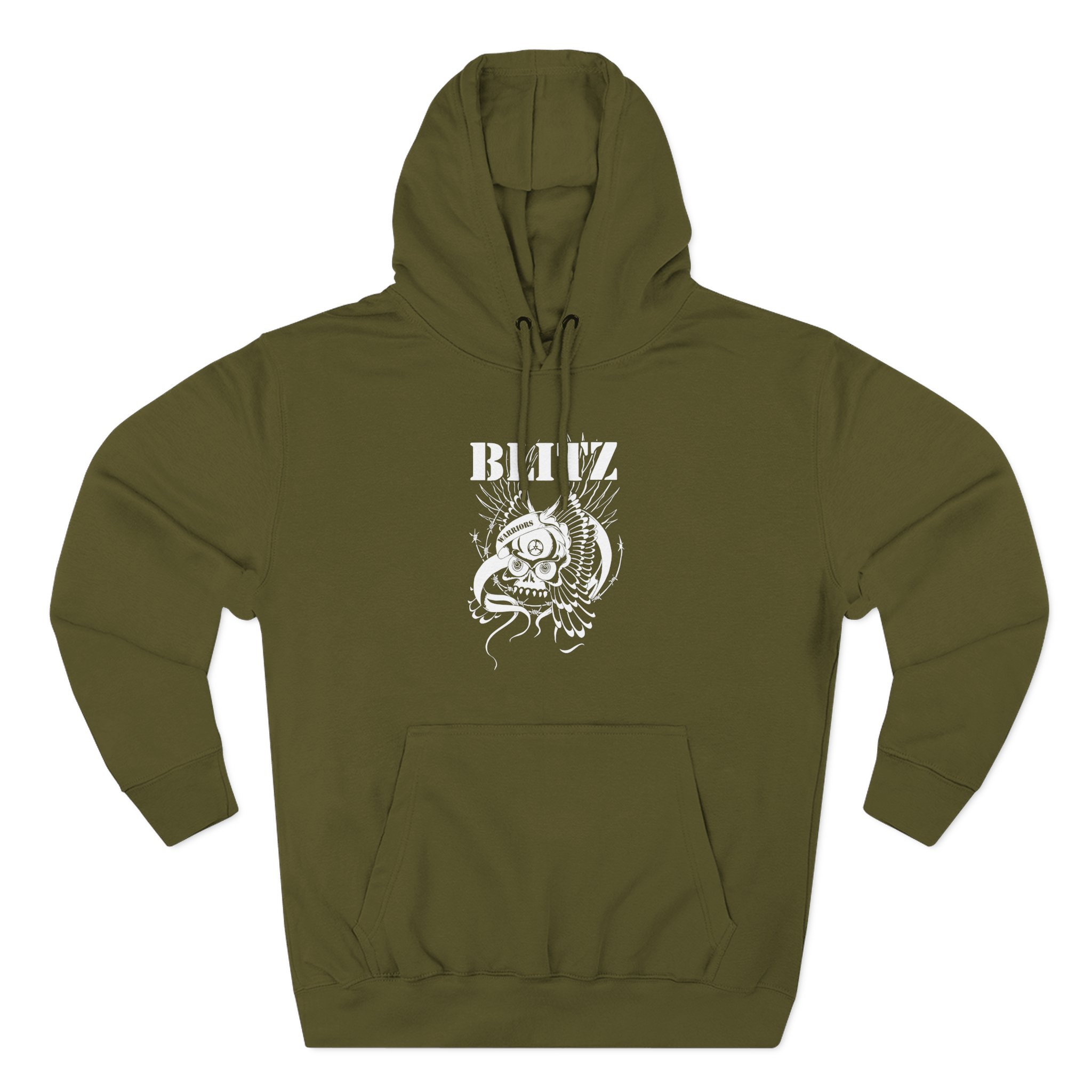 Blitz Warriors Three-Panel Fleece Hoodie