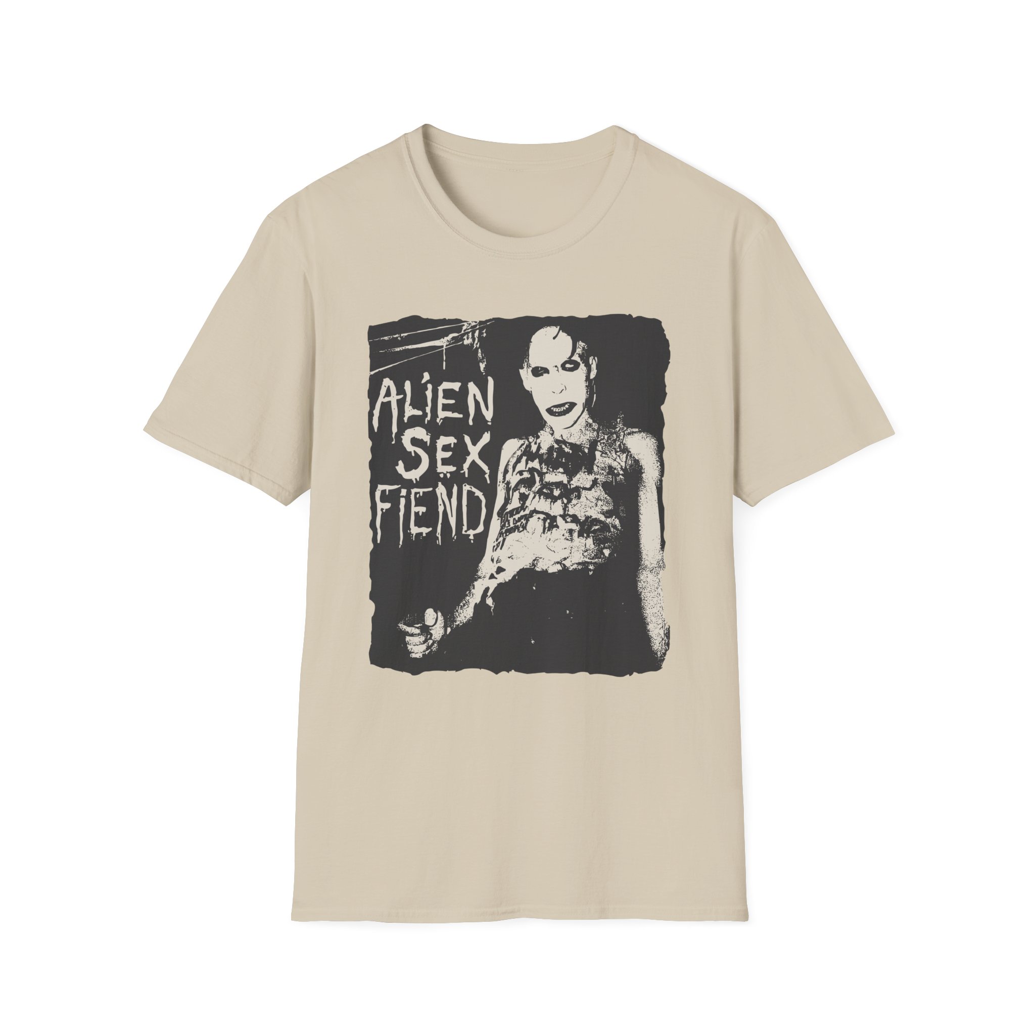Alien Sex Fiend Nik Fiend Unisex Softstyle T-Shirt