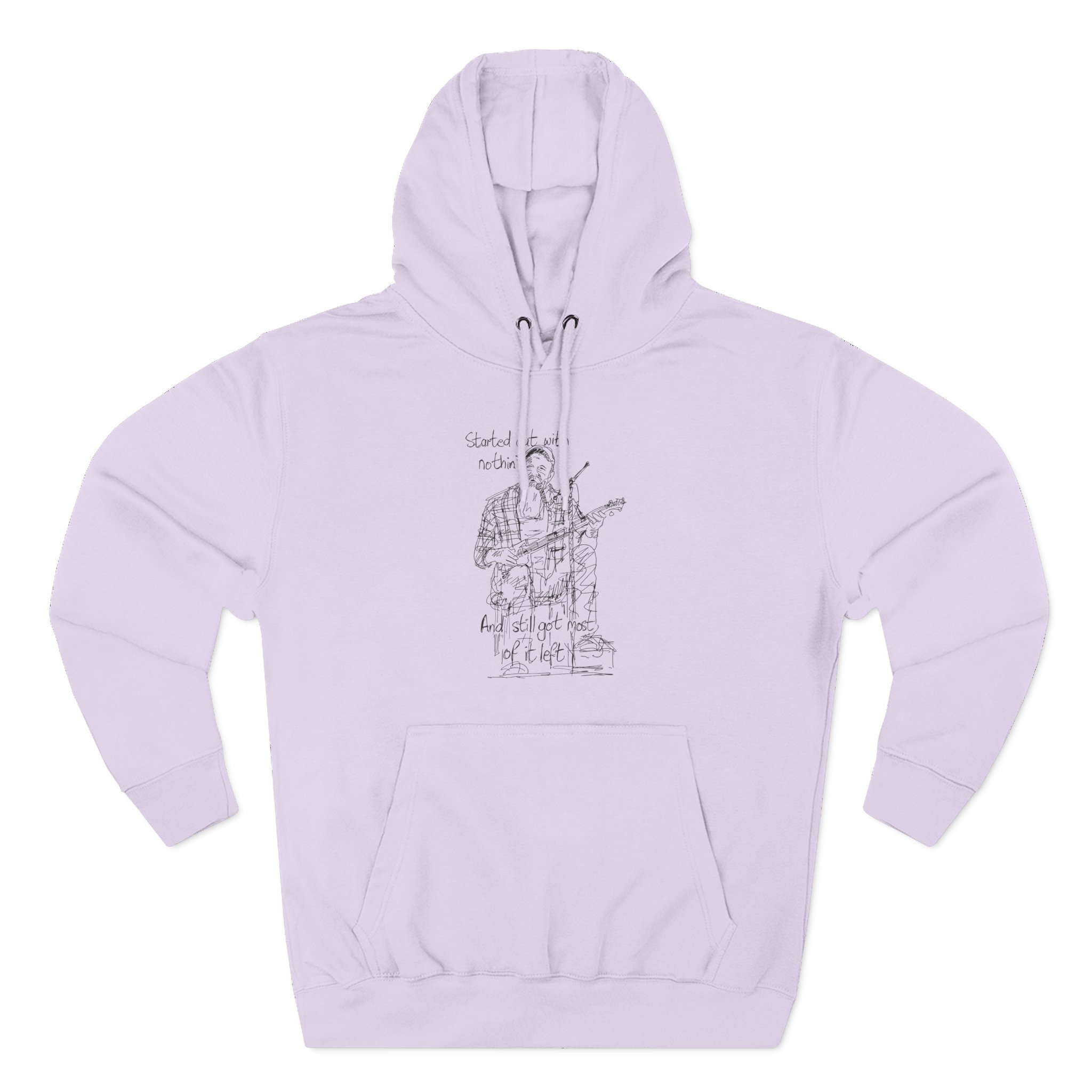 Seasick Steve Three-Panel Fleece Hoodie