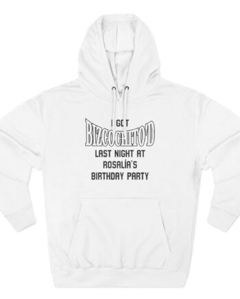 Rosalia Bizcochito'd Three-Panel Fleece Hoodie