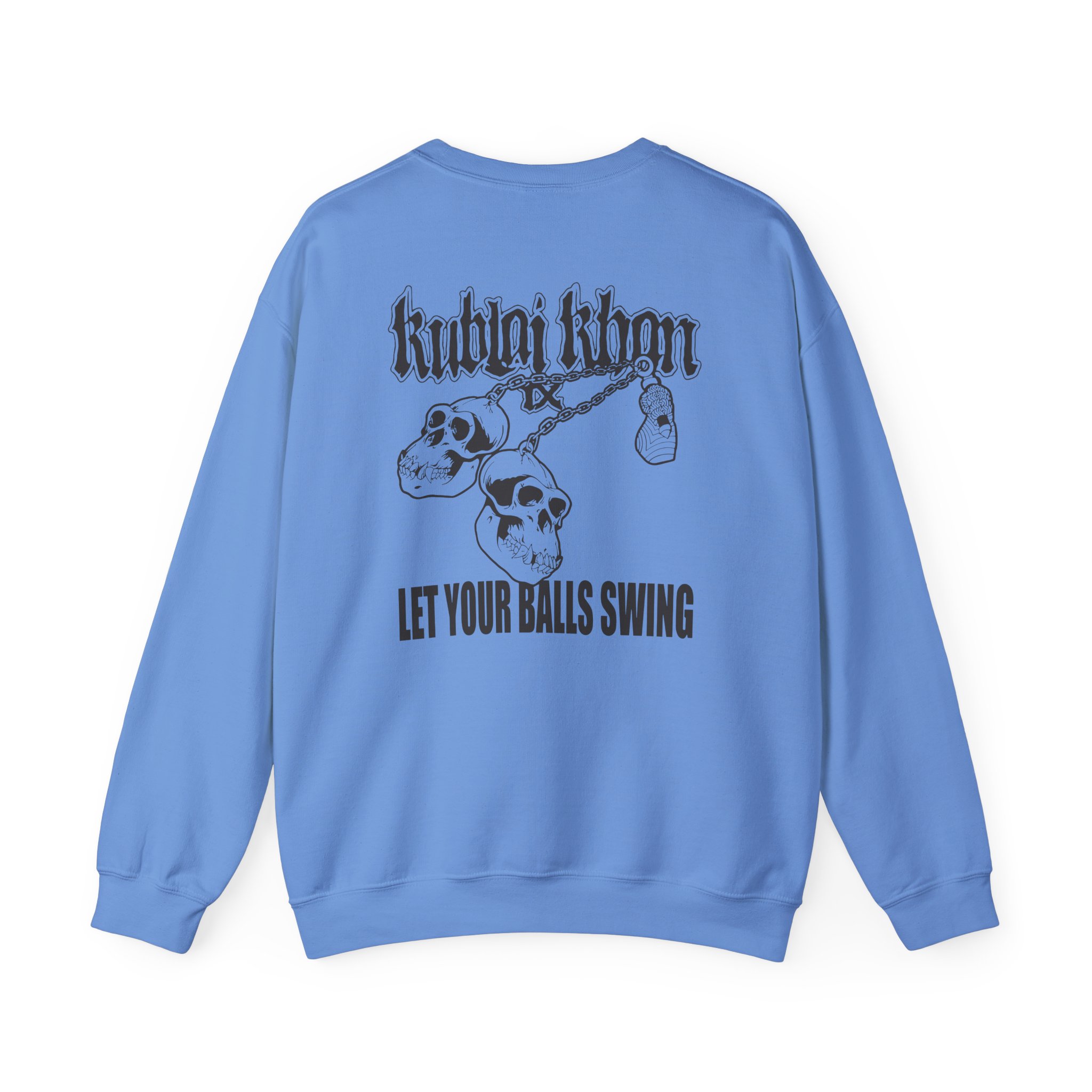 Kublai Khan - Let Your Balls Swing Unisex Heavy Blendâ„¢ Crewneck Sweatshirt