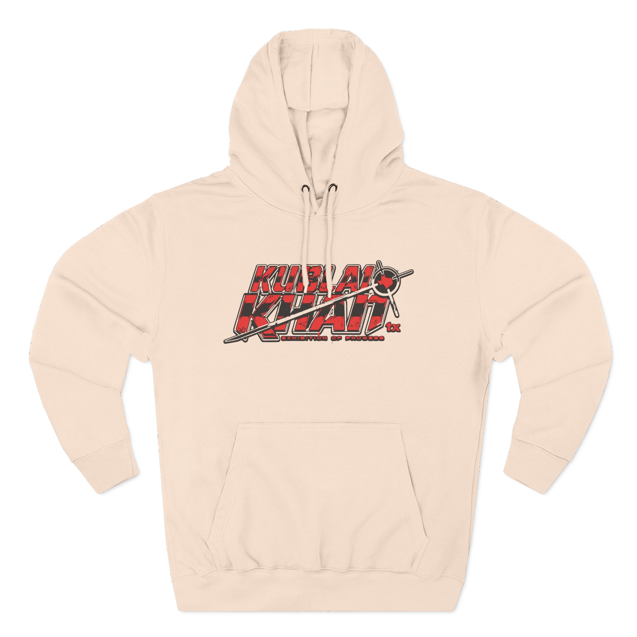 Kublai Khan Low Tech Three-Panel Fleece Hoodie