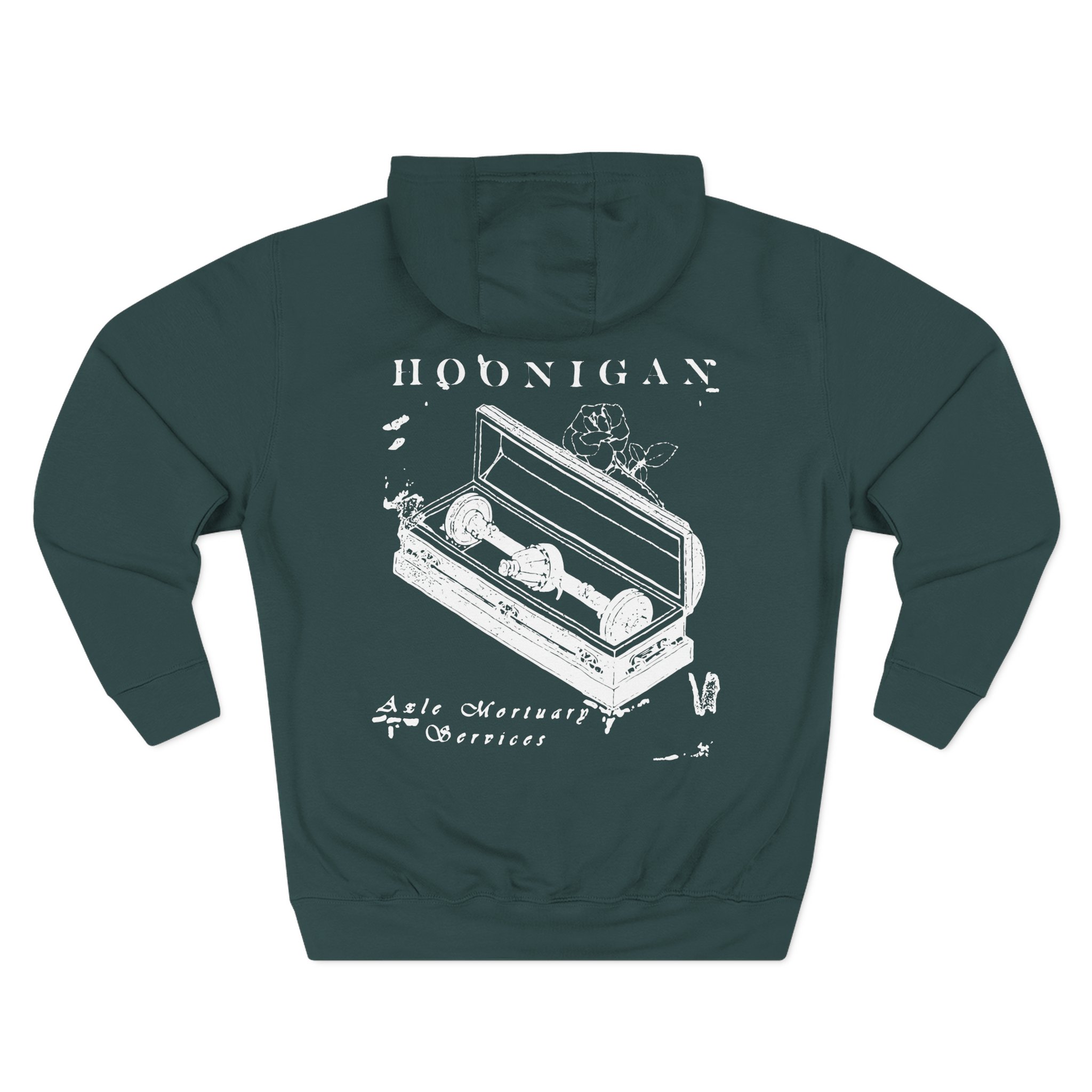 Ken Block Hoonigan Mortuary Three-Panel Fleece Hoodie