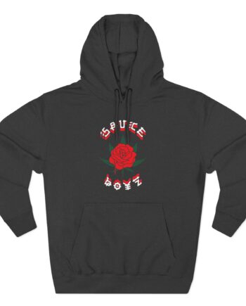Eladio Carrion Sauce Boyz Three-Panel Fleece Hoodie