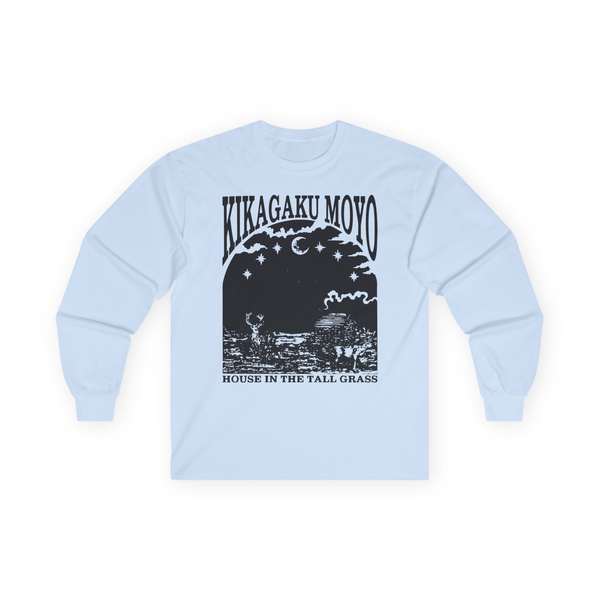 Kikagaku Moyo House in the Tall Grass Unisex Ultra Cotton Long Sleeve Tee