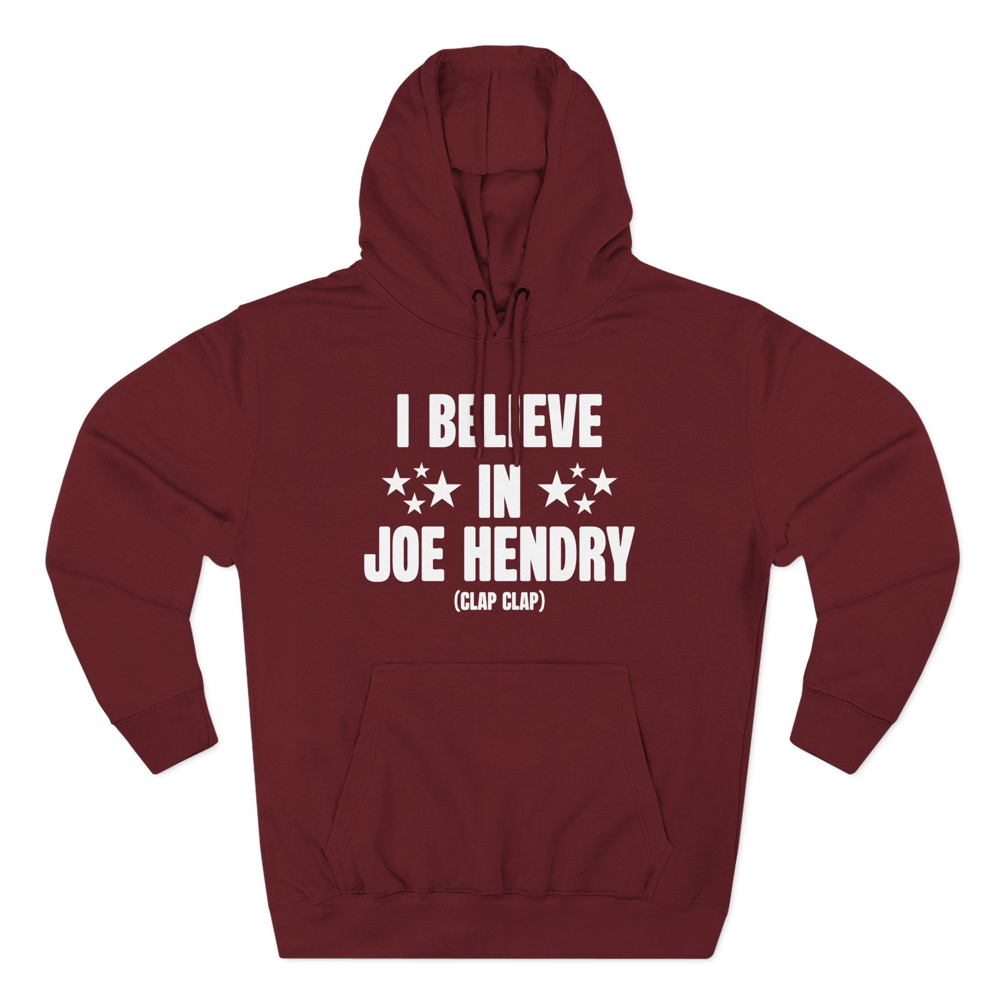 Joe Hendry I Believe in Three-Panel Fleece Hoodie