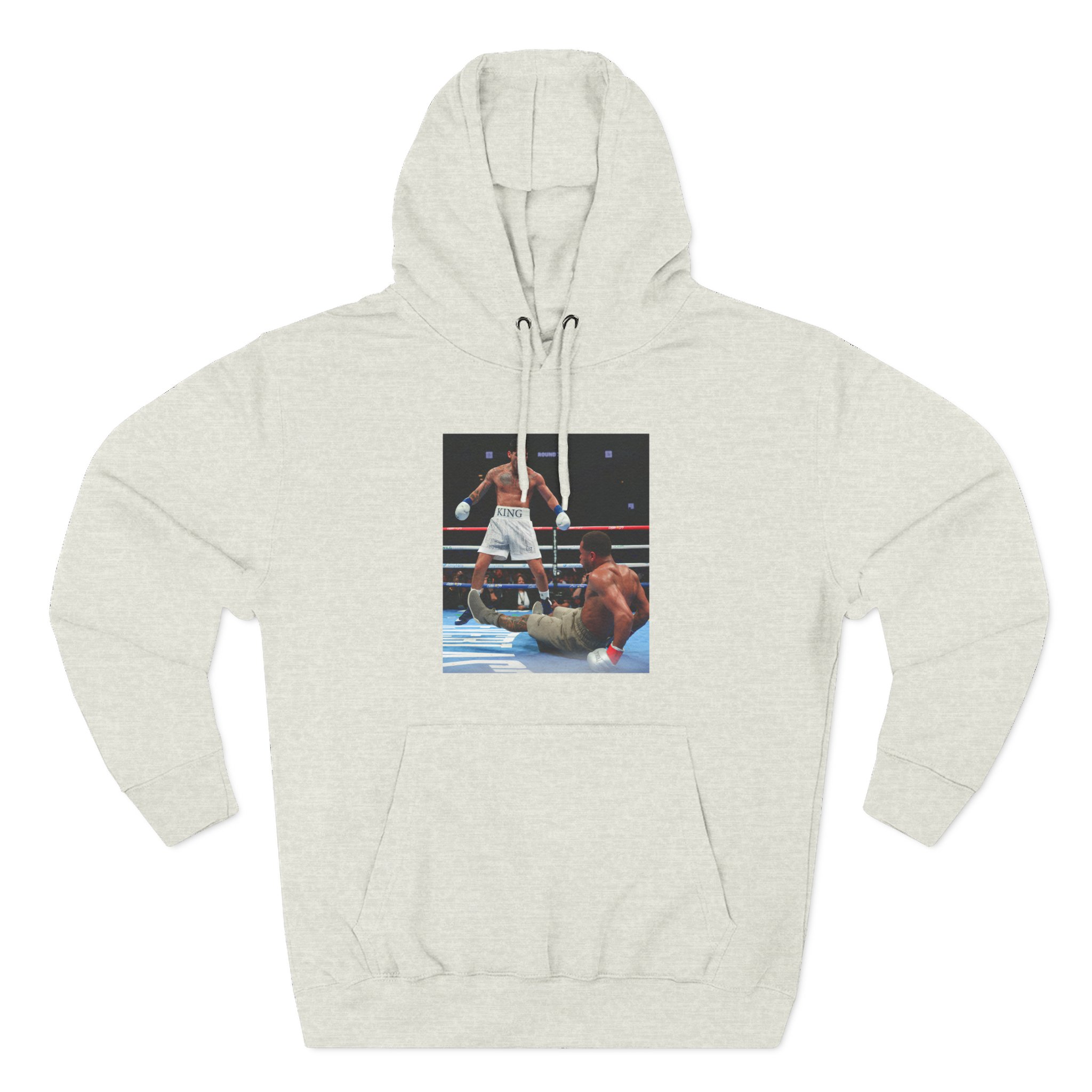 Ryan Garcia Knocks Down Devin Haney Three-Panel Fleece Hoodie