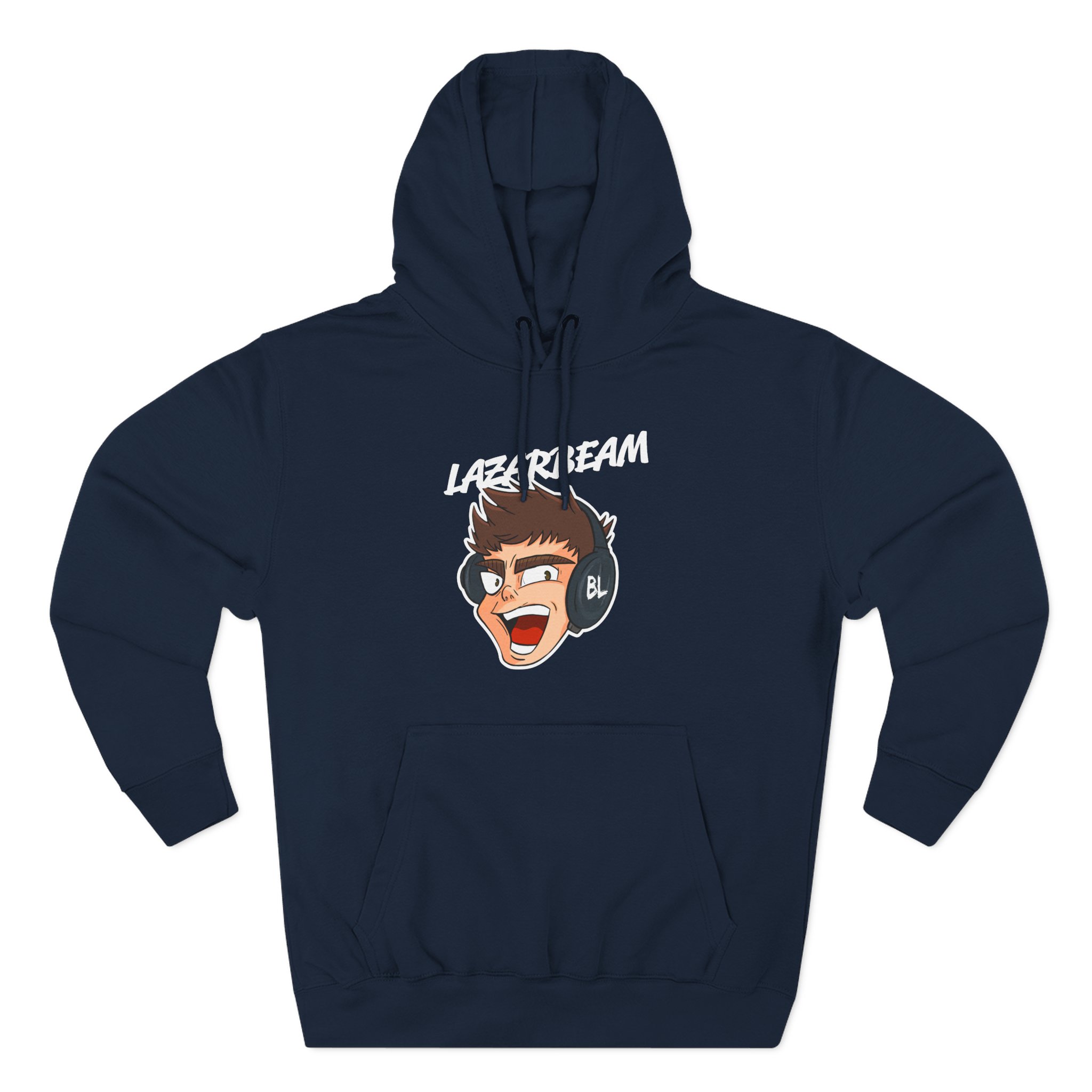 Lazarbeam Three-Panel Fleece Hoodie