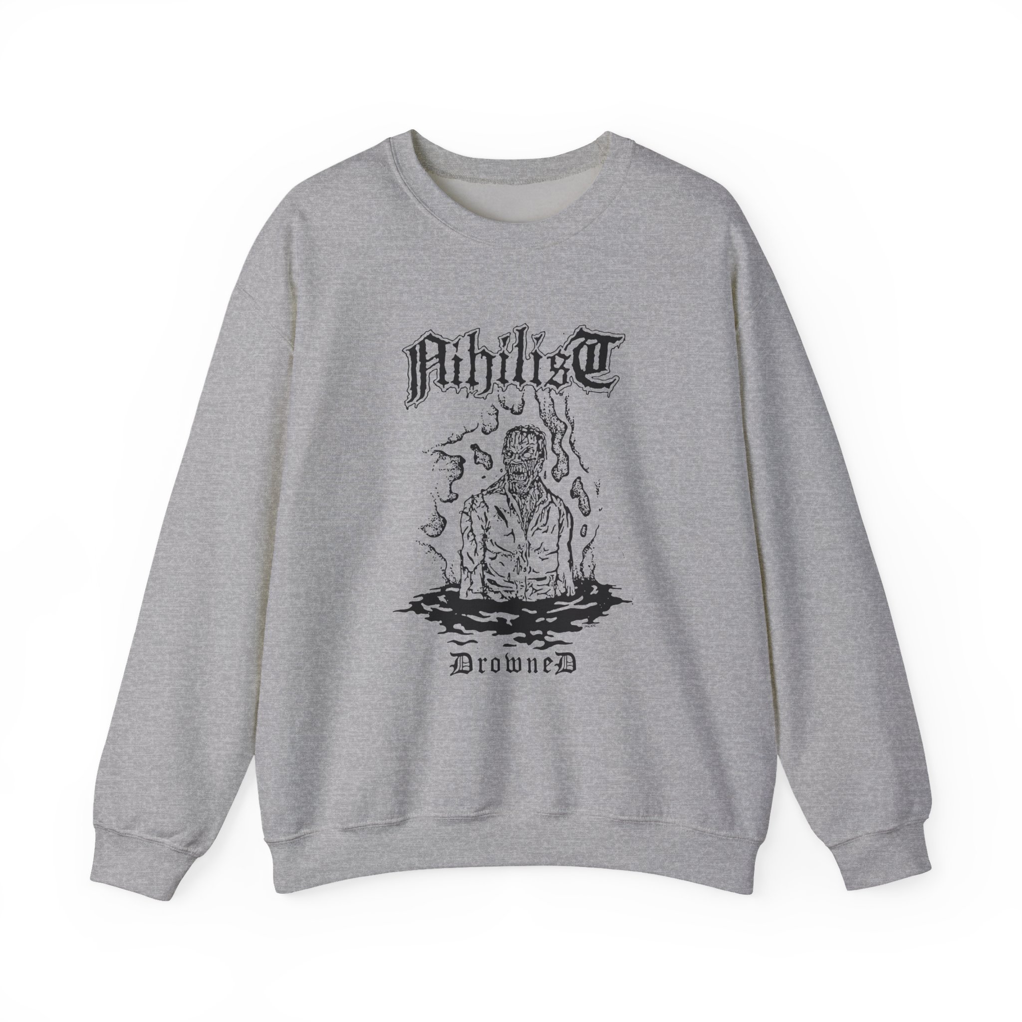 Entombed Nihilist Drowned Unisex Heavy Blendâ„¢ Crewneck Sweatshirt