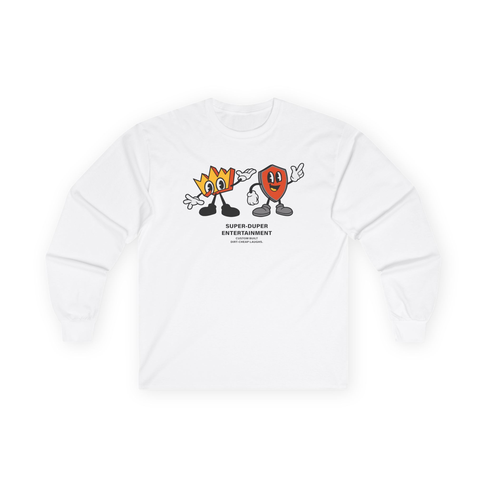 OTK Super-duper Entertainment Unisex Ultra Cotton Long Sleeve Tee