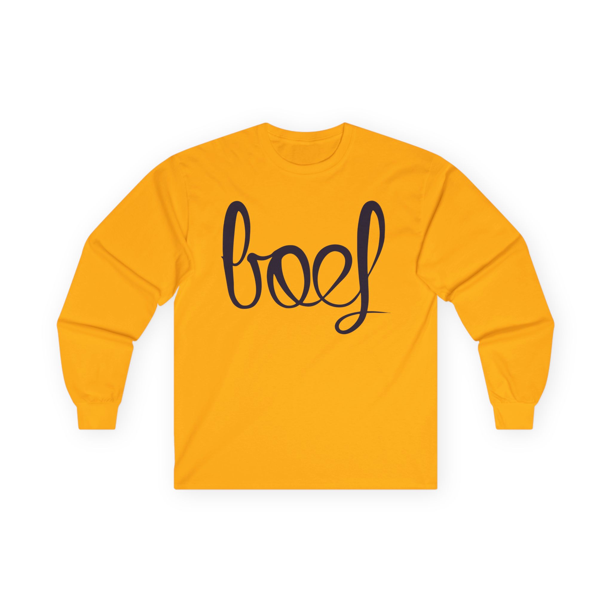 Boef Unisex Ultra Cotton Long Sleeve Tee