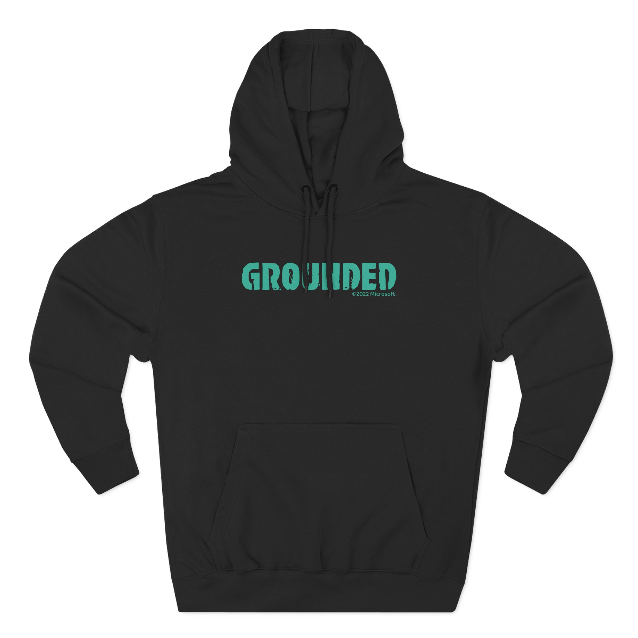 Grounded Logo Three-Panel Fleece Hoodie