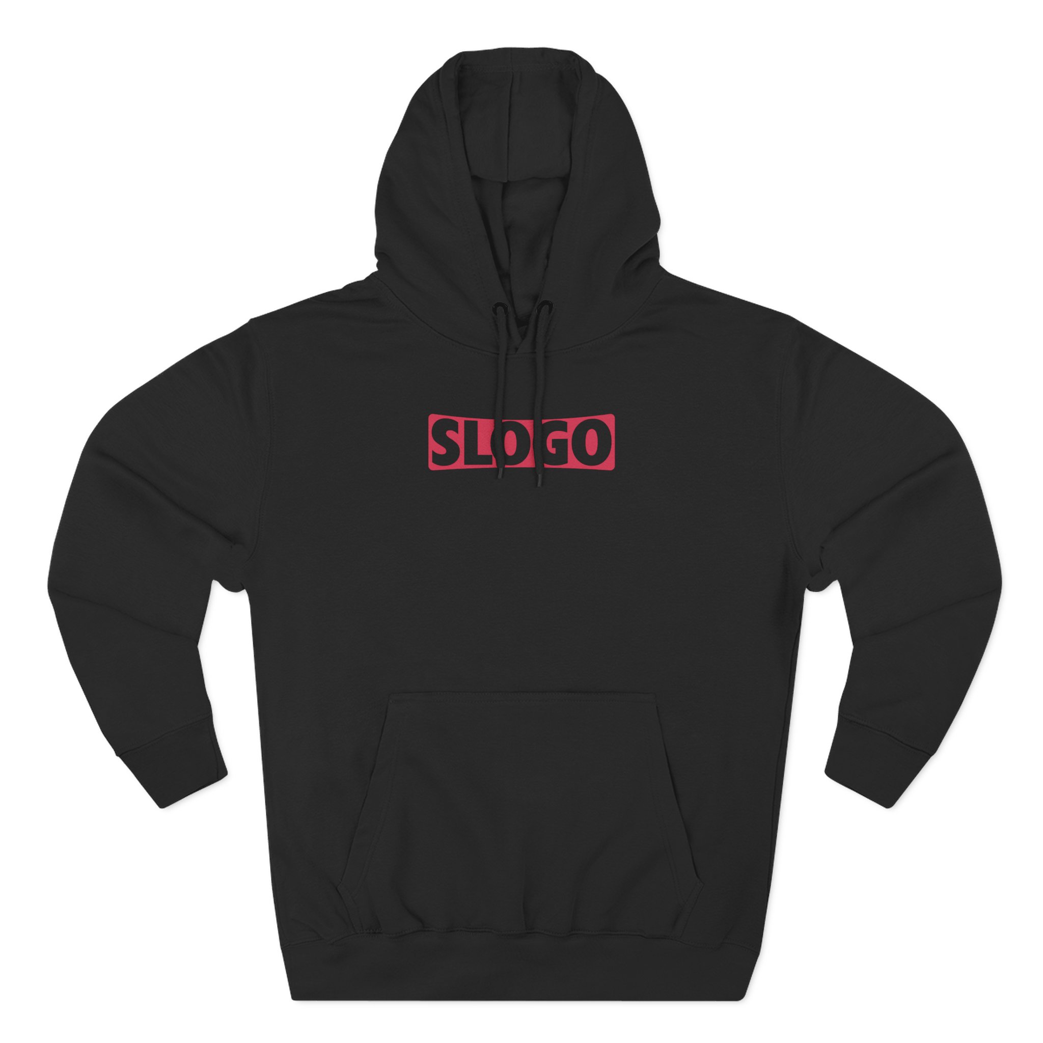 Slogoman Three-Panel Fleece Hoodie