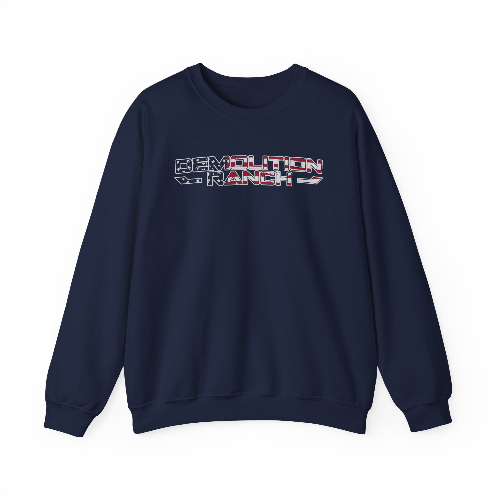 Demolition Ranch Star Spangled Demo Unisex Heavy Blendâ„¢ Crewneck Sweatshirt