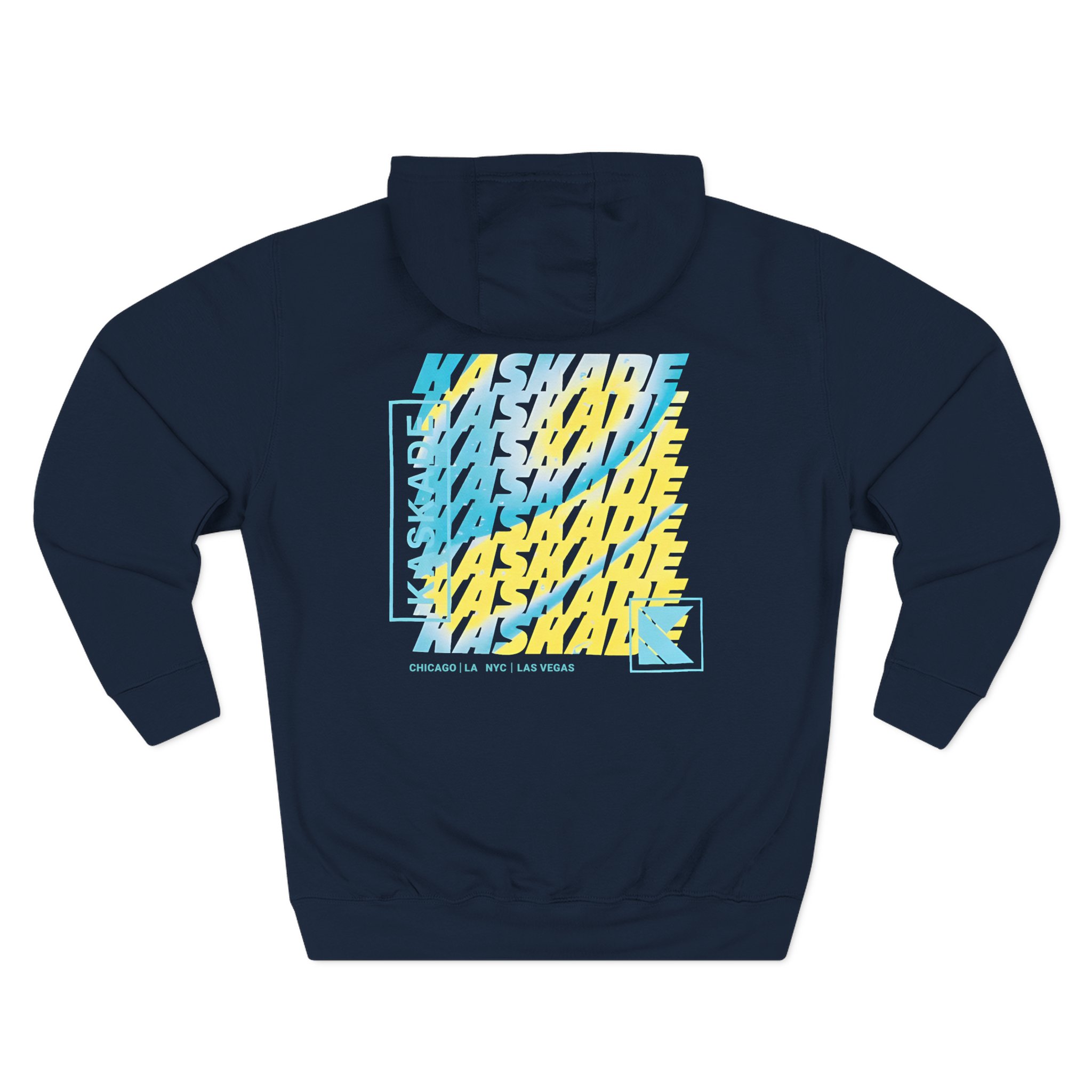 Kaskade Sky Blue Cities Three-Panel Fleece Hoodie