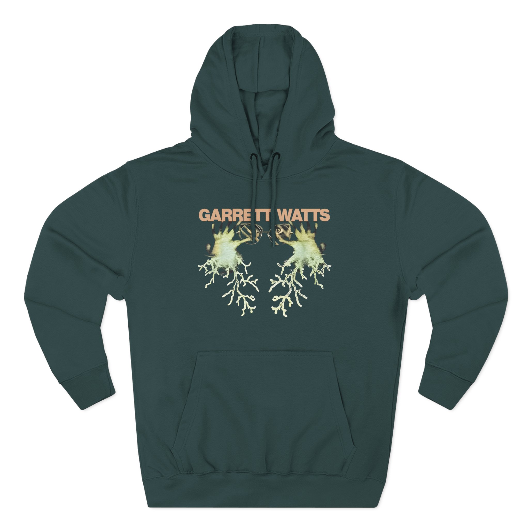 Garrett Watts Haunted Powers Three-Panel Fleece Hoodie