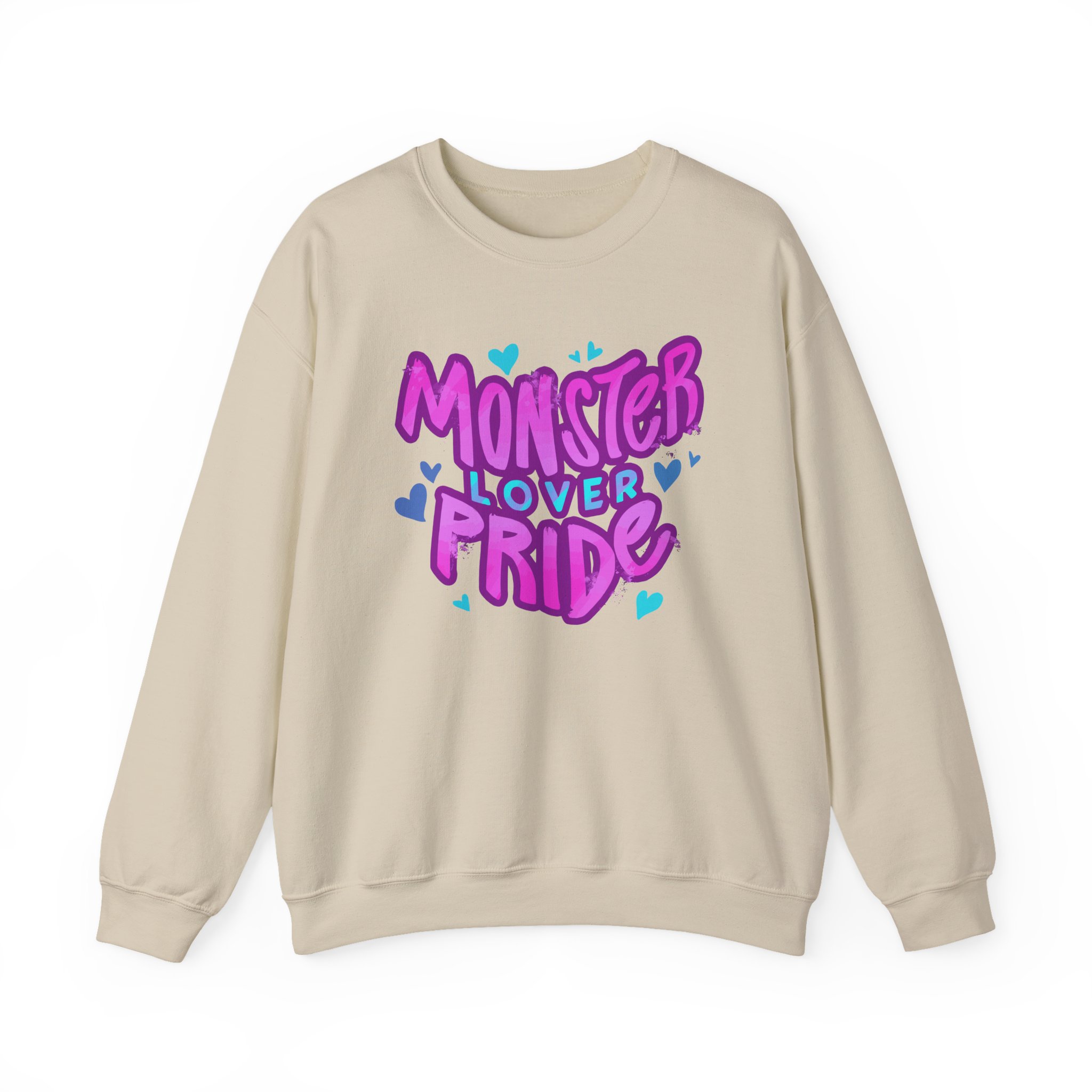 Vivziepop Monster Lover Pride Unisex Heavy Blendâ„¢ Crewneck Sweatshirt