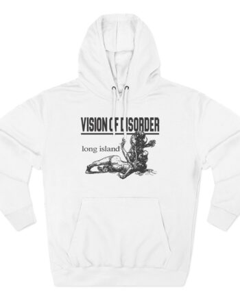 Vision of Disorder long island Three-Panel Fleece Hoodie