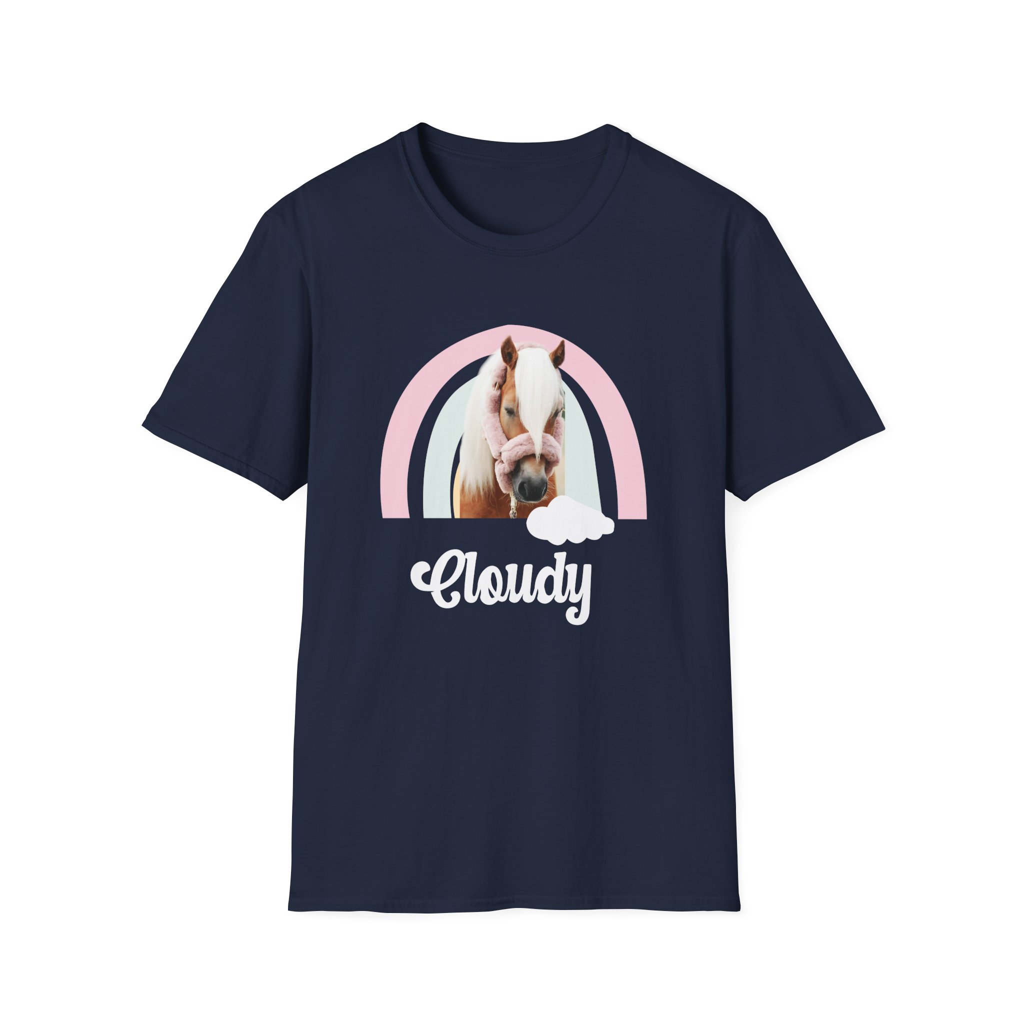 Harlow and Popcorn Unisex Softstyle T-Shirt