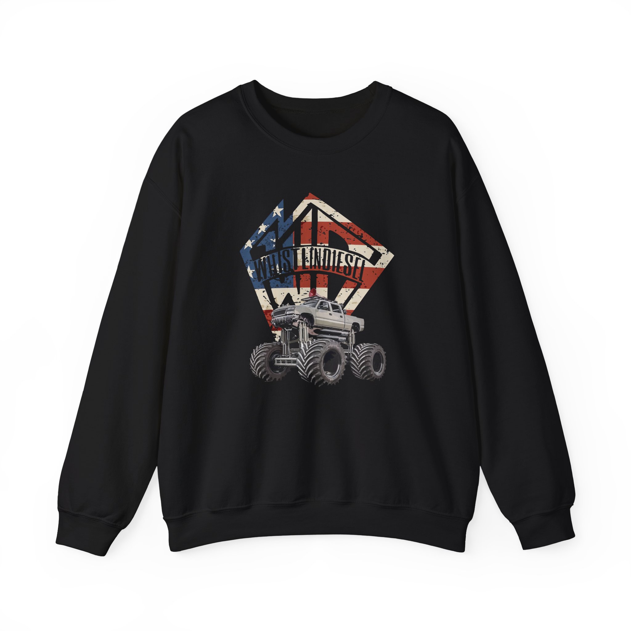 Monstermax Whistlindiesel Unisex Heavy Blendâ„¢ Crewneck Sweatshirt